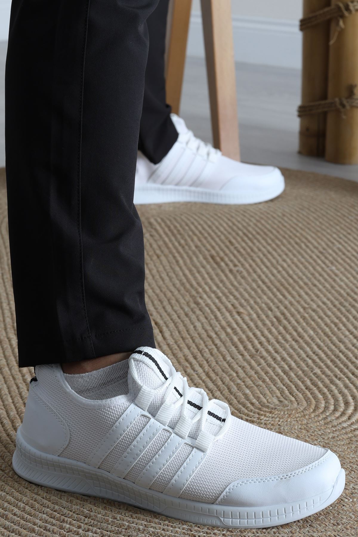 Erkek Spor Ayakkabı Beyaz - 31466.264.