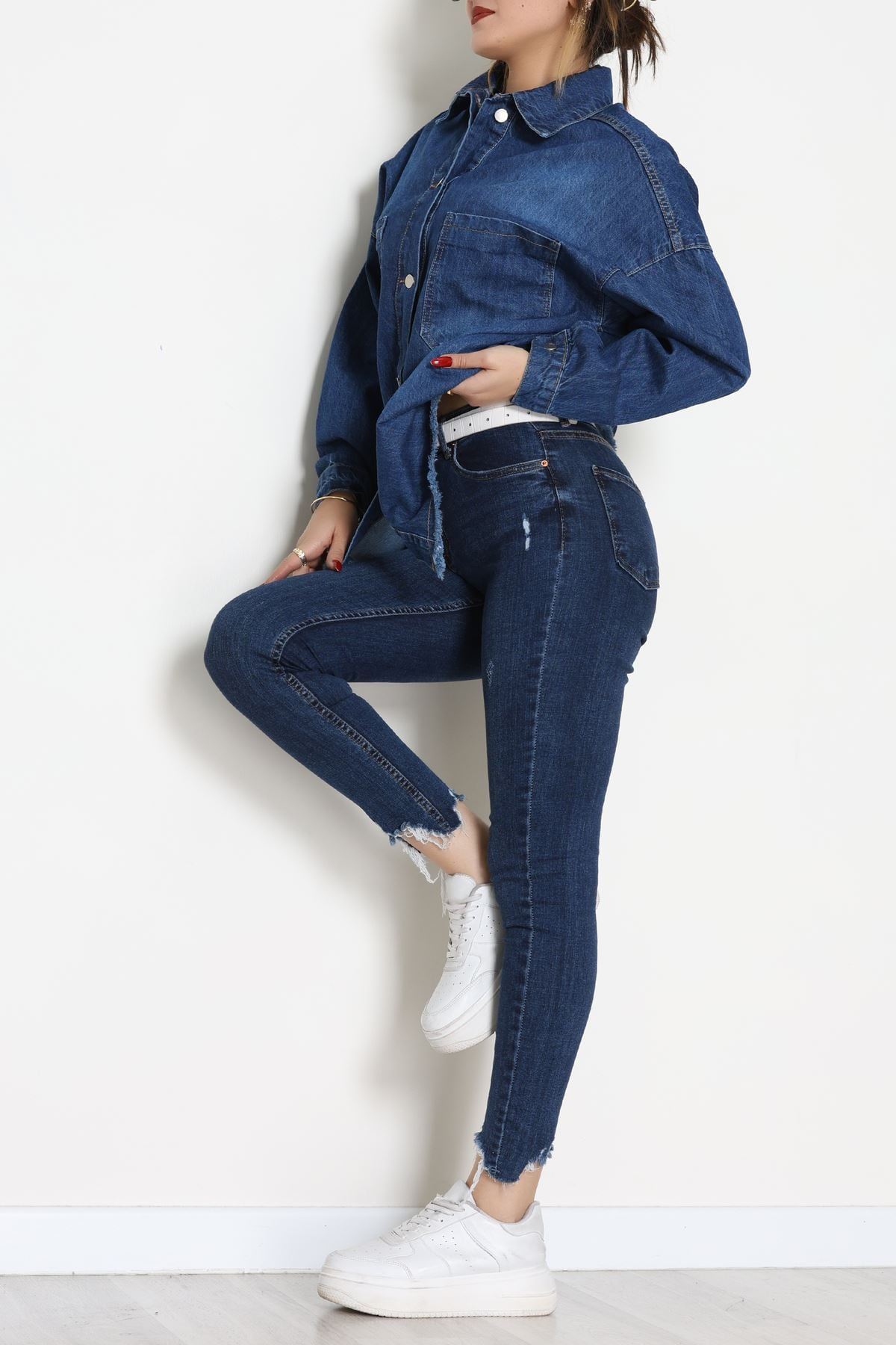 Kot Ceket Mavi - 31873.2088.