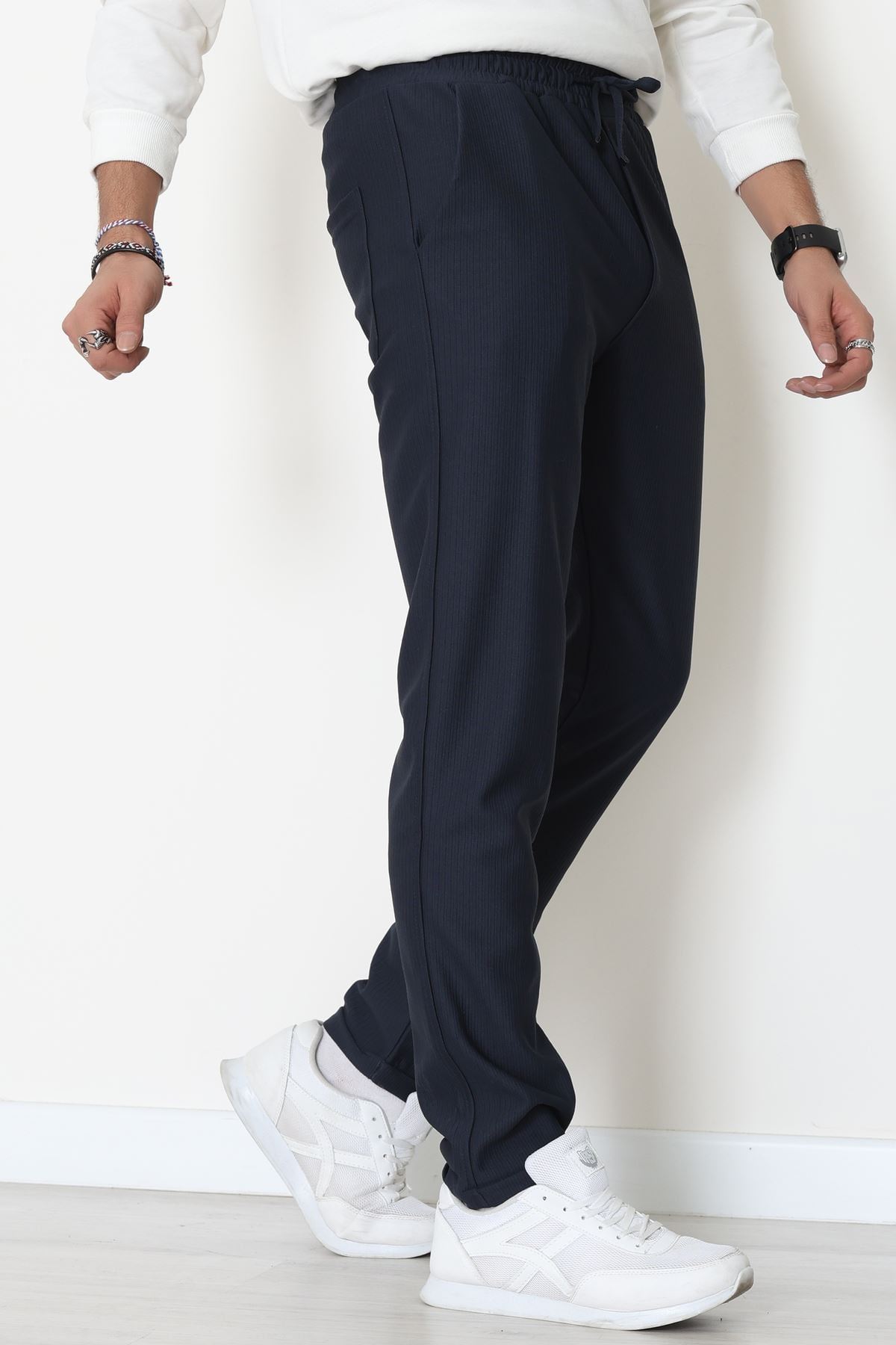 Ottoman Kumaş Erkek Pantolon Lacivert - 42190.1937.