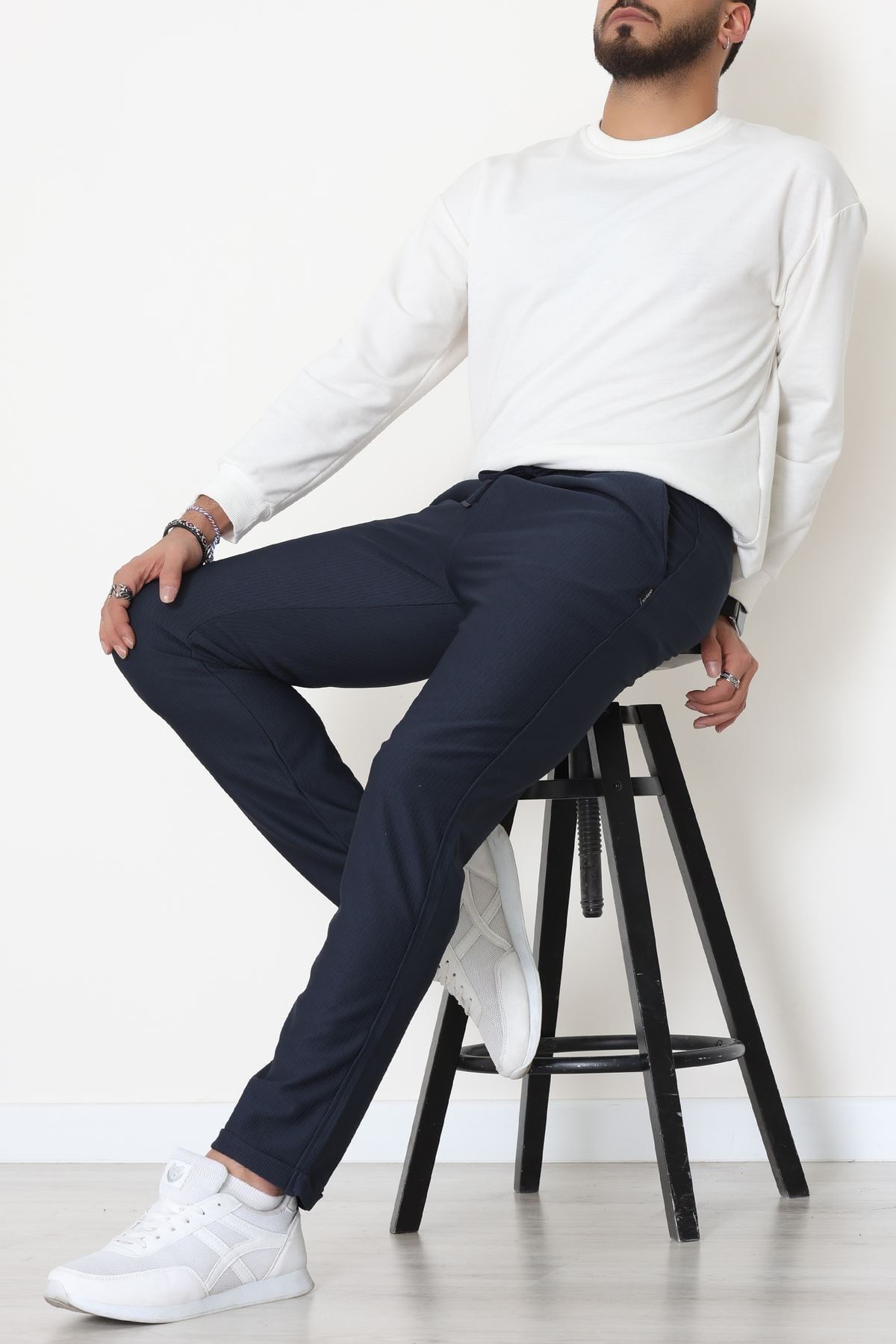 Ottoman Kumaş Erkek Pantolon Lacivert - 42190.1937.