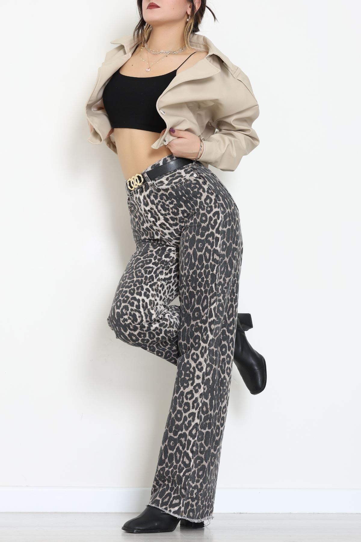 Astarlı Deri Ceket Taş - 8770.179.