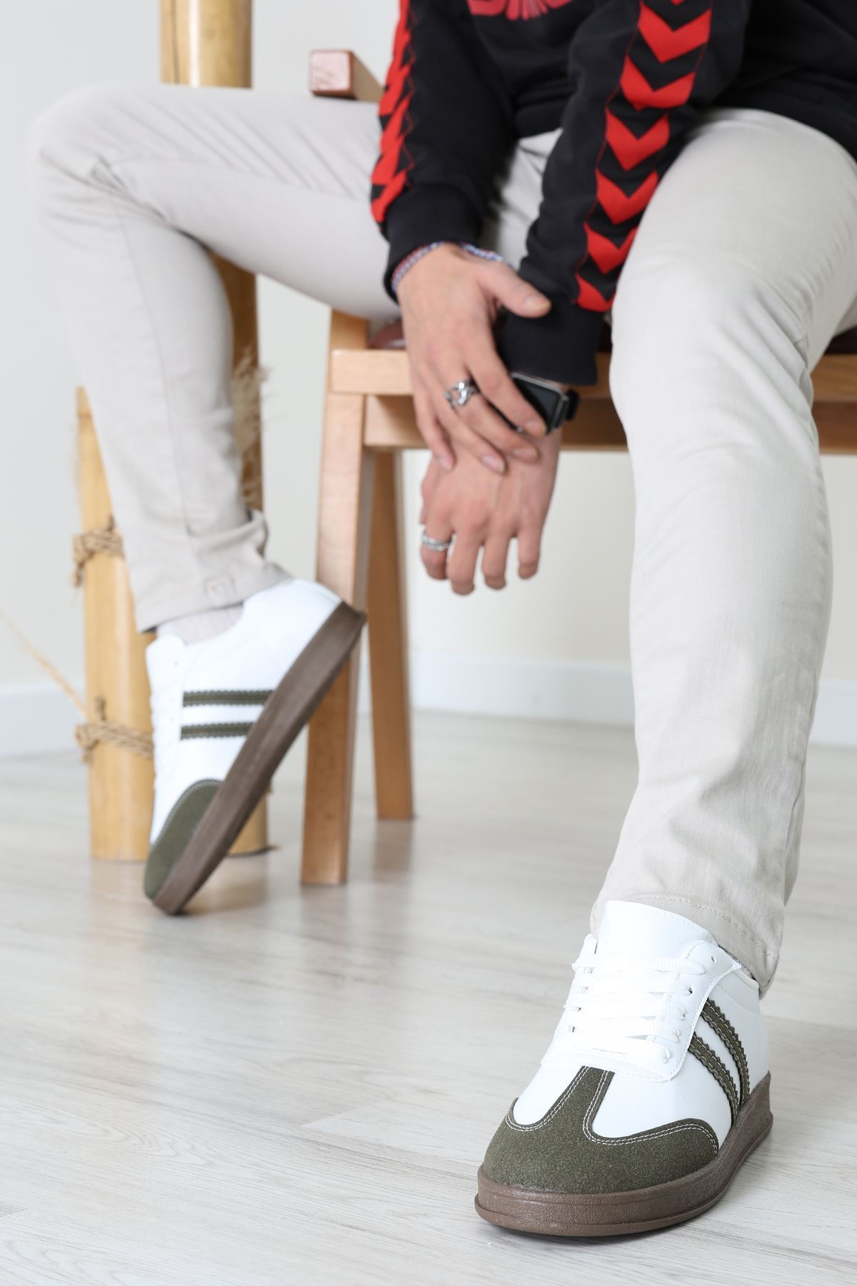 Erkek Spor Ayakkabı Beyazyeşil - 31681.264.