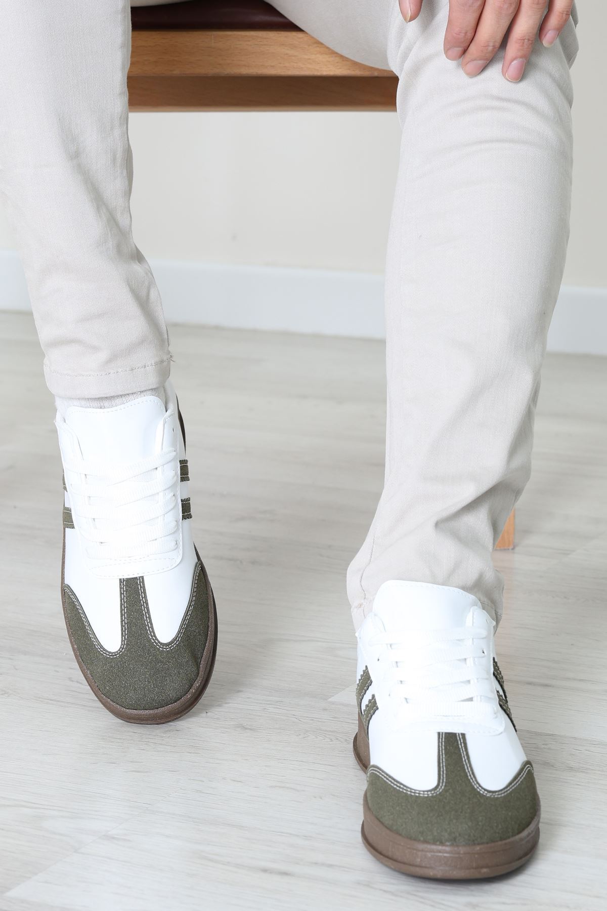 Erkek Spor Ayakkabı Beyazyeşil - 31681.264.