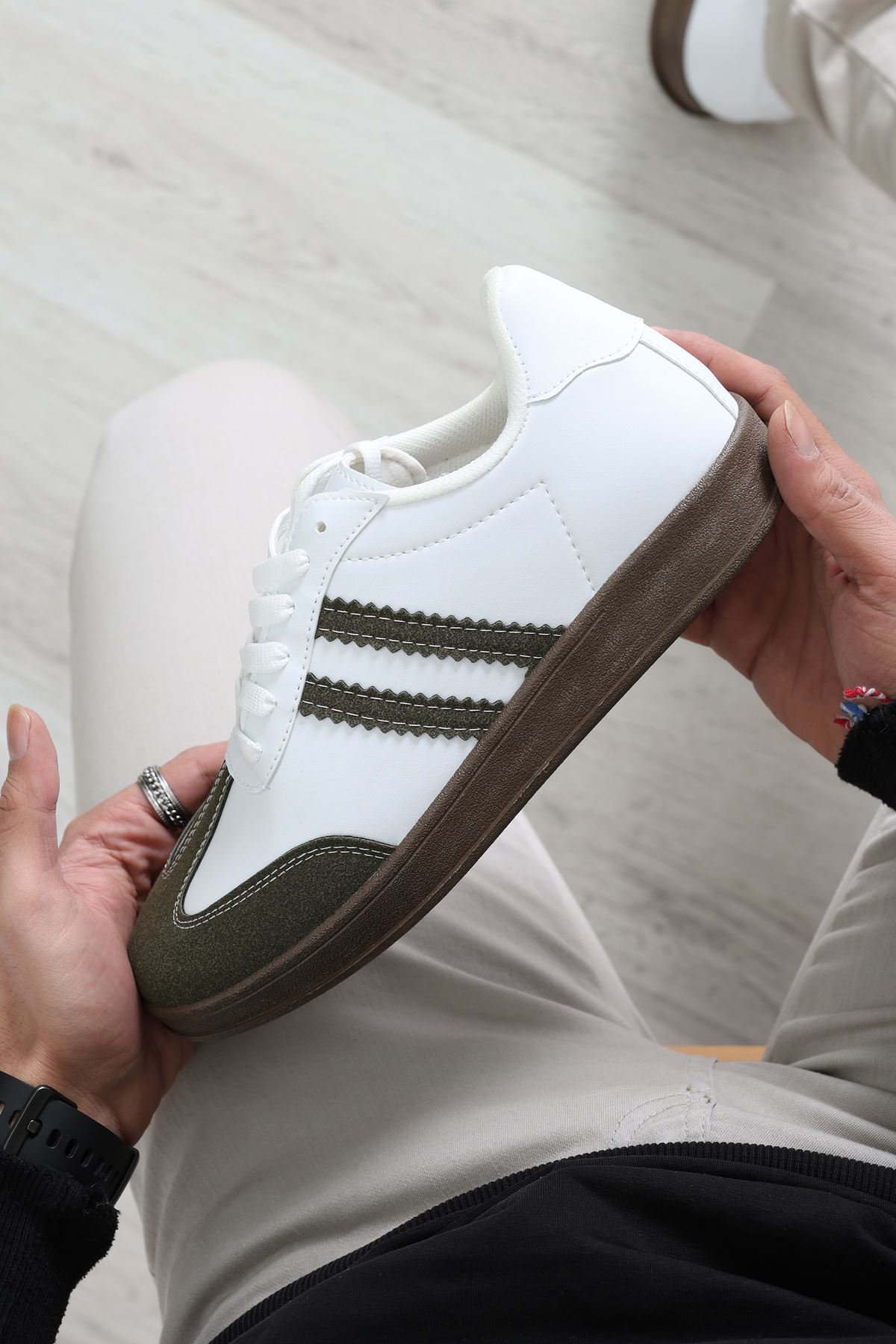 Erkek Spor Ayakkabı Beyazyeşil - 31681.264.