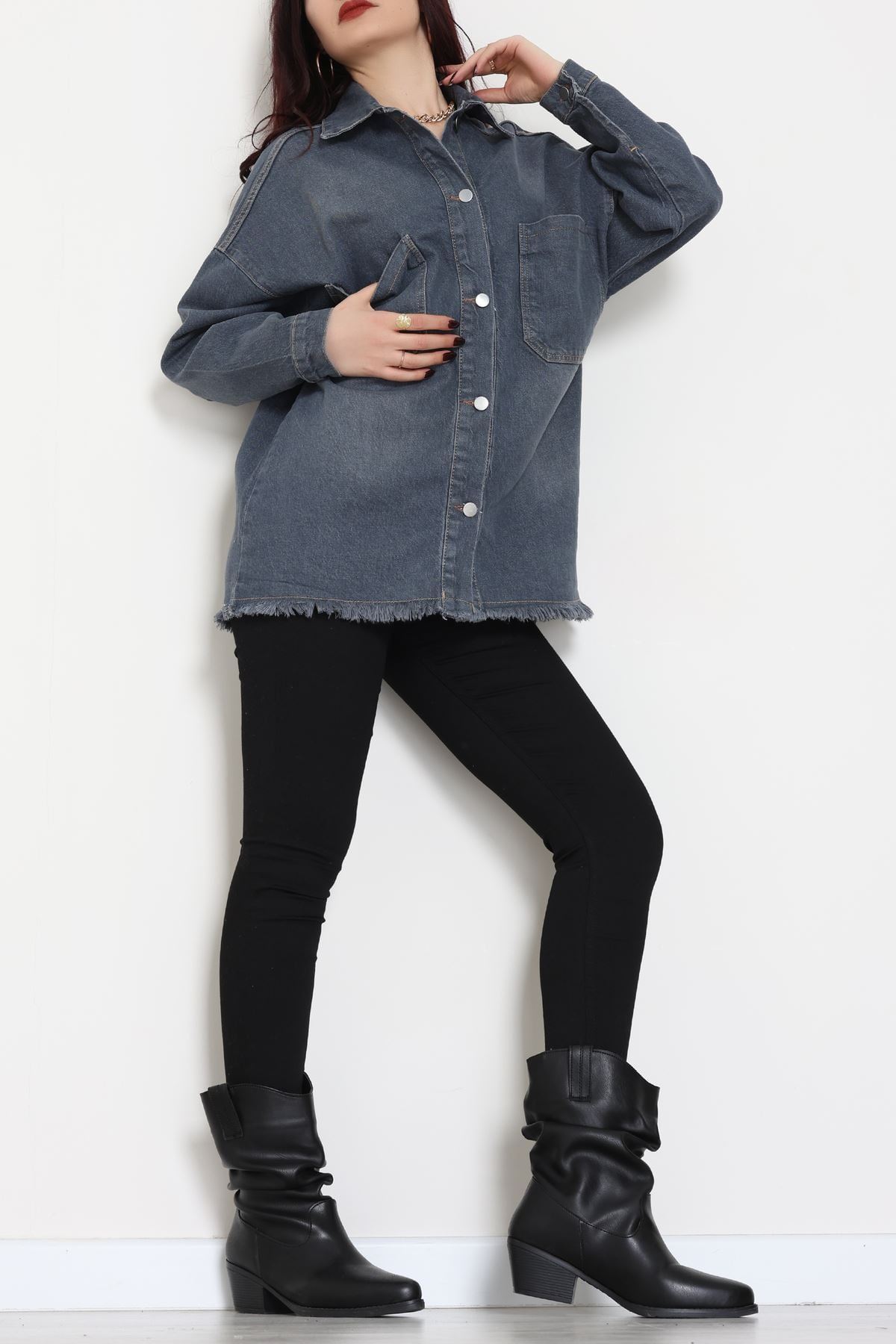 Kot Ceket Füme - 31873.2088.