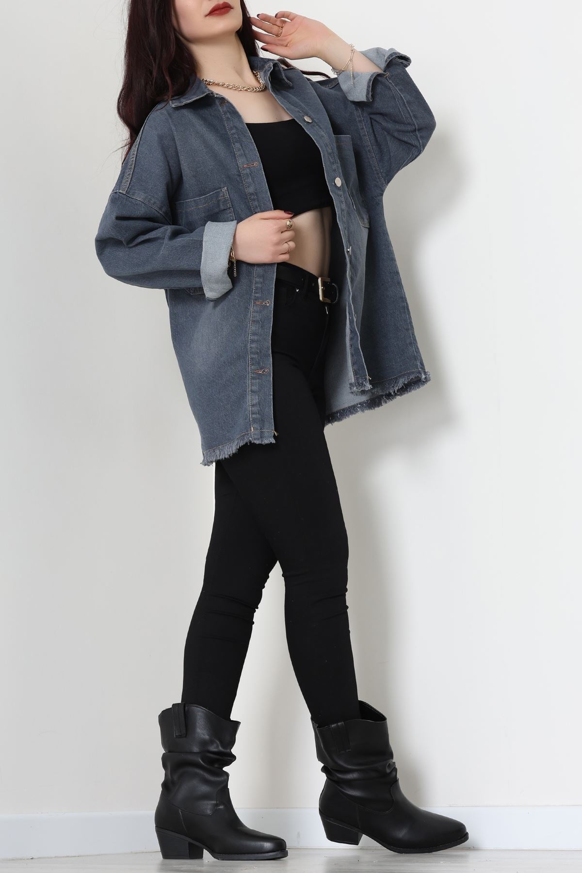 Kot Ceket Füme - 31873.2088.