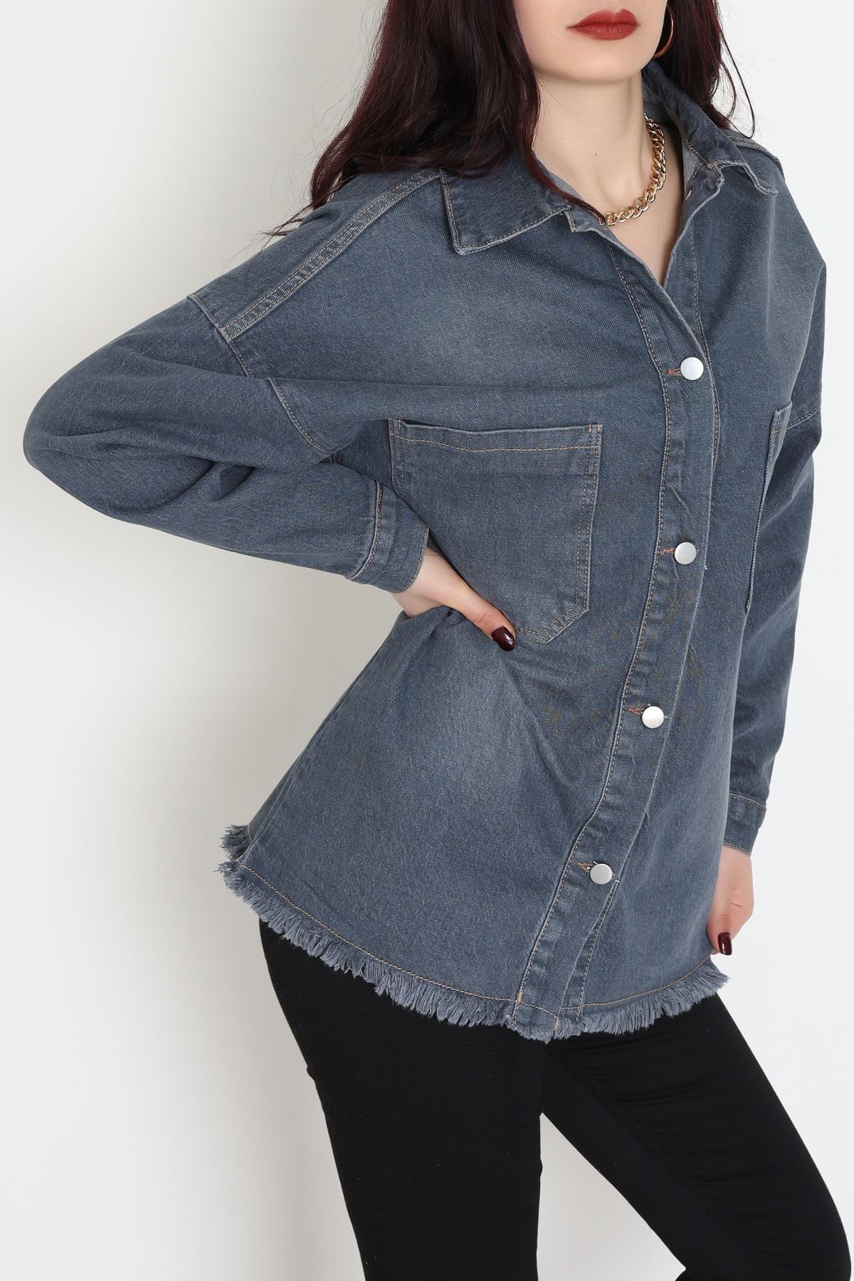 Kot Ceket Füme - 31873.2088.