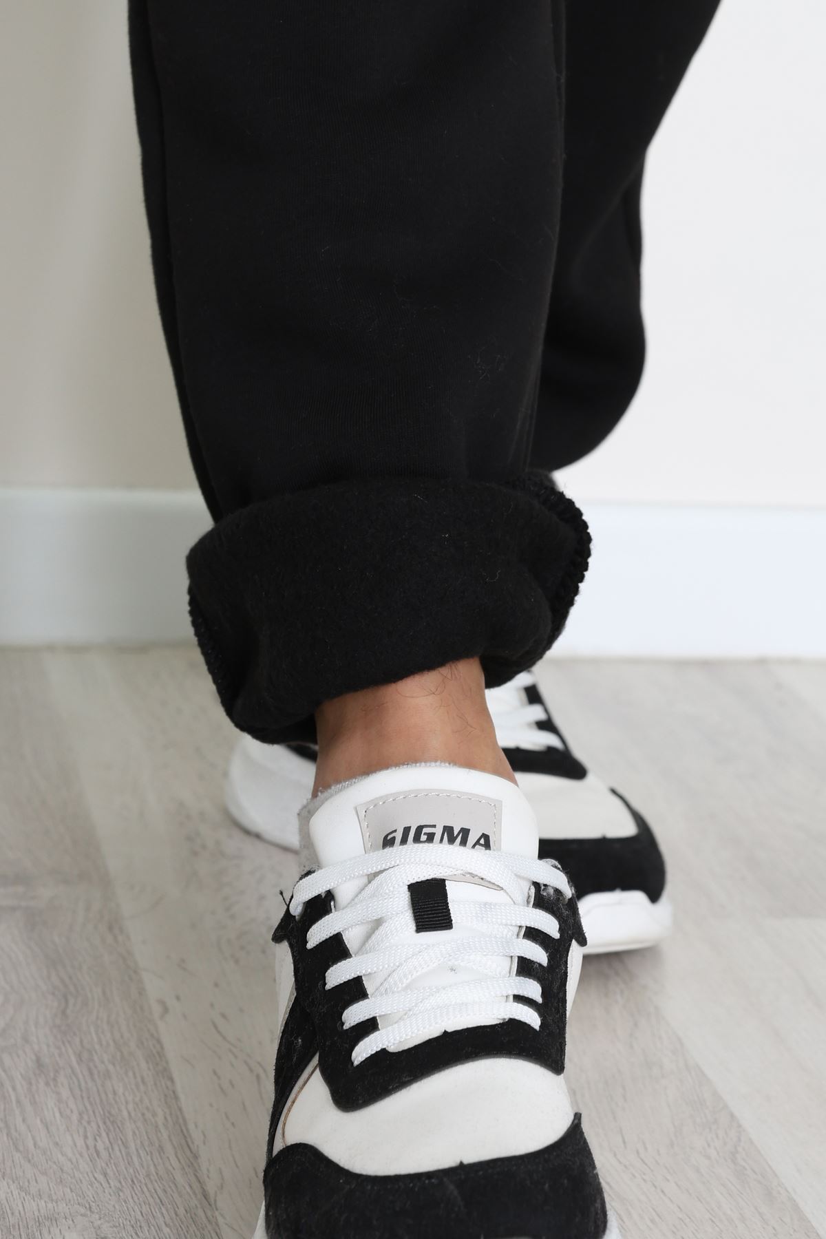 3 İplik Şardonlu Erkek Eşofman Altı Siyah - 42615.1878.