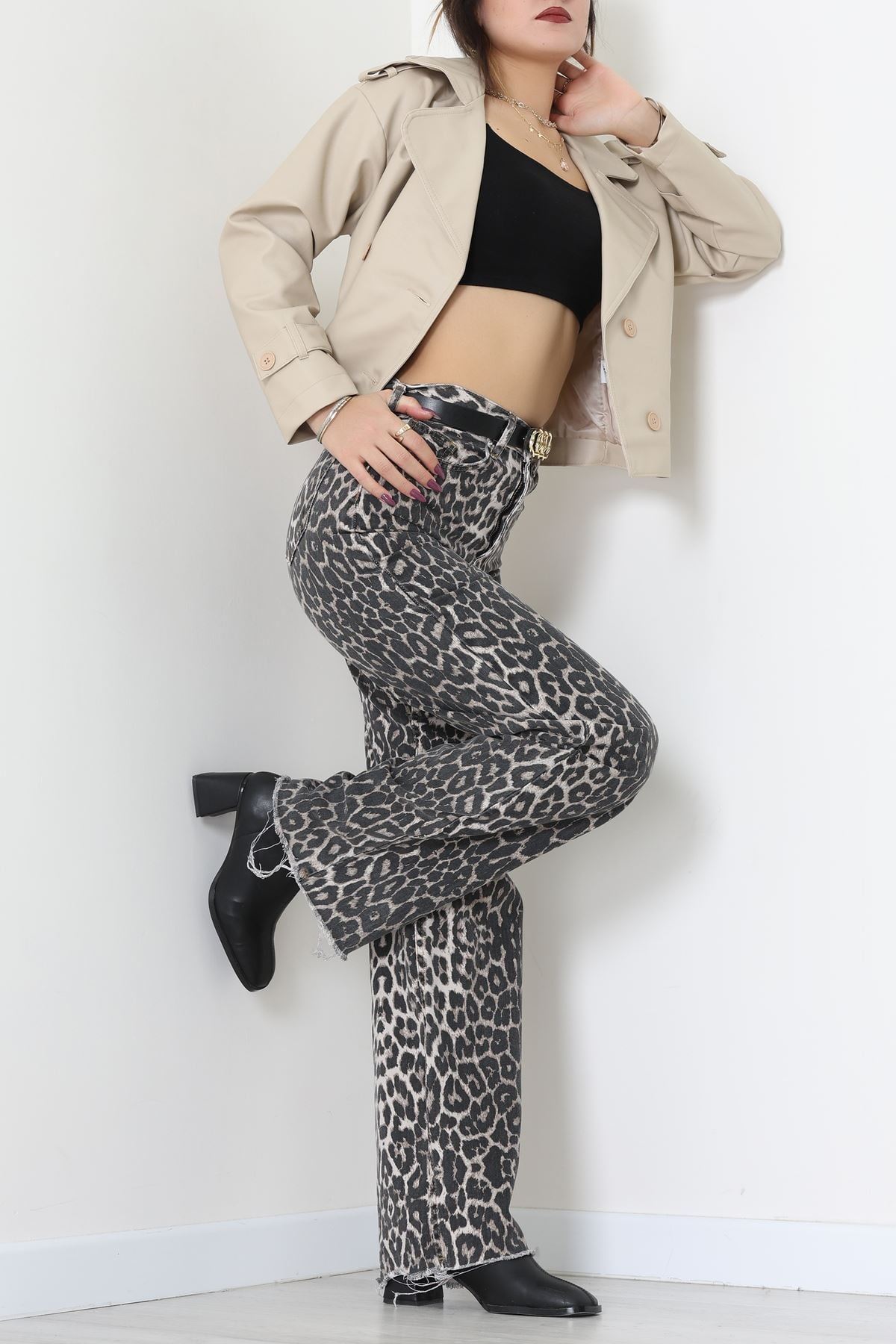 Astarlı Deri Ceket Taş - 8678.179.