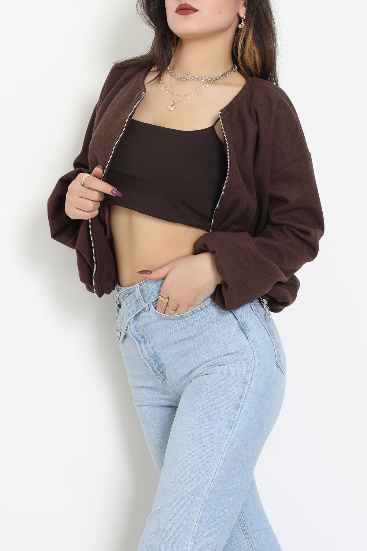 Bomber Ceket Kahve - 8796.179.