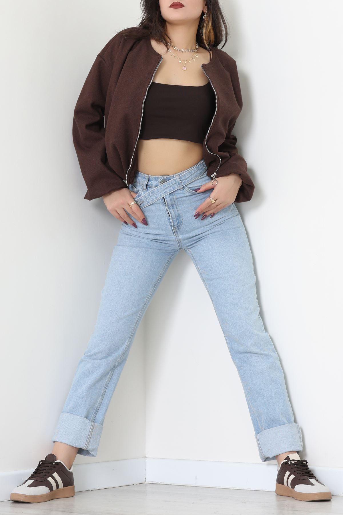 Bomber Ceket Kahve - 8796.179.