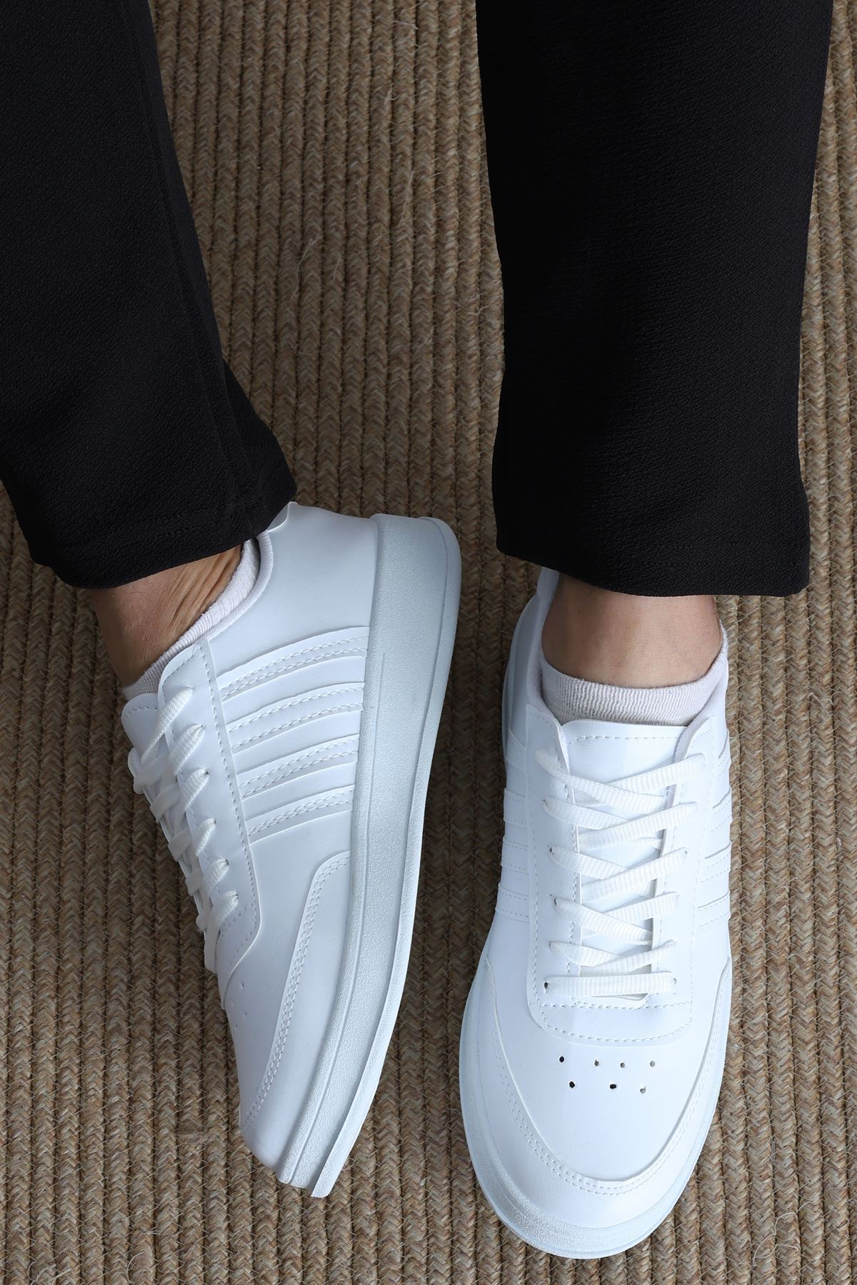 Erkek Spor Ayakkabı Beyaz - 31476.264.