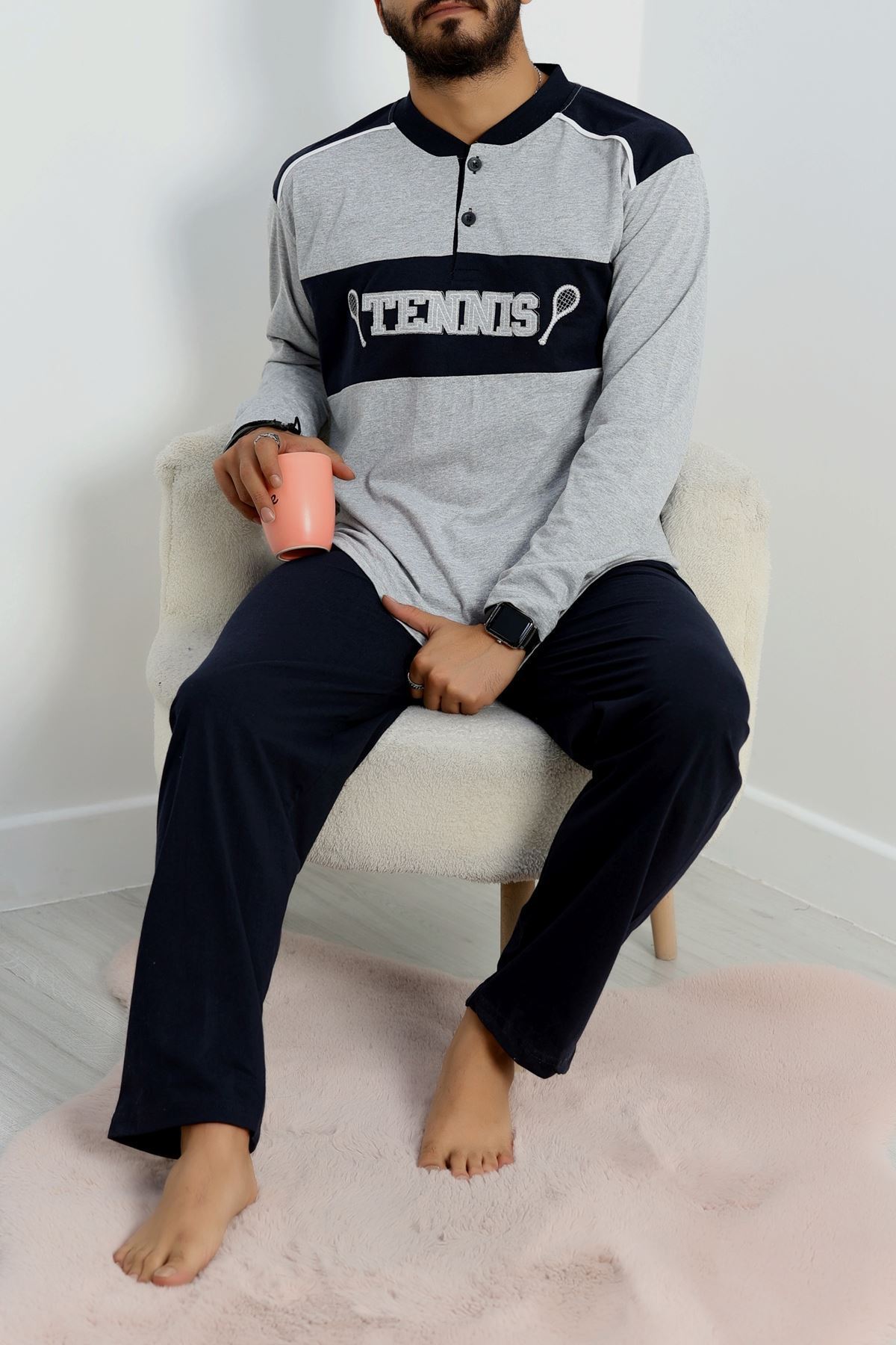 Süprem Erkek Pijama Takımı Grilaci - 20829.1838.