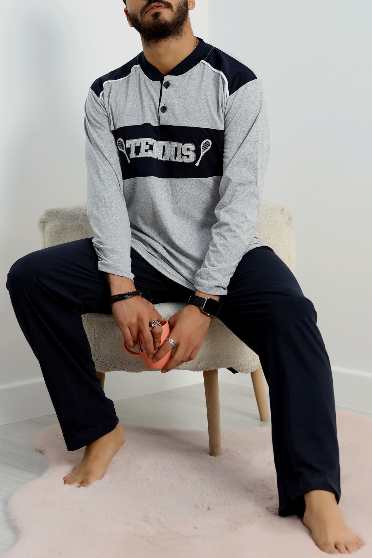 Süprem Erkek Pijama Takımı Grilaci - 20829.1838.