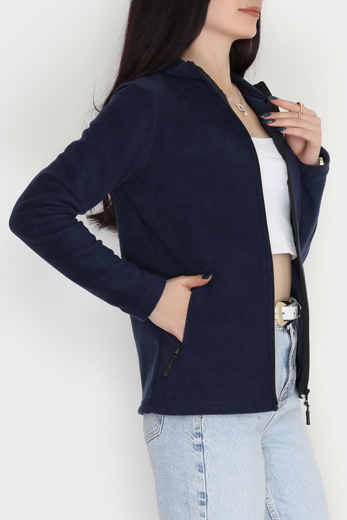 Unisex Polar Ceket Lacivert - 51002.053.