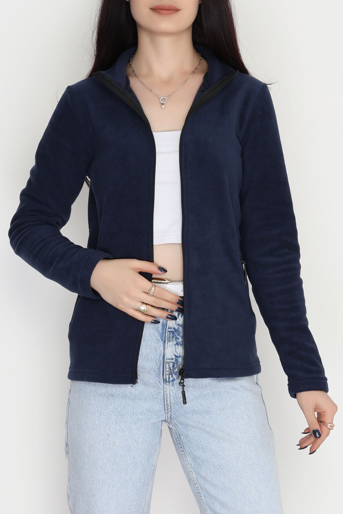 Unisex Polar Ceket Lacivert - 51002.053.