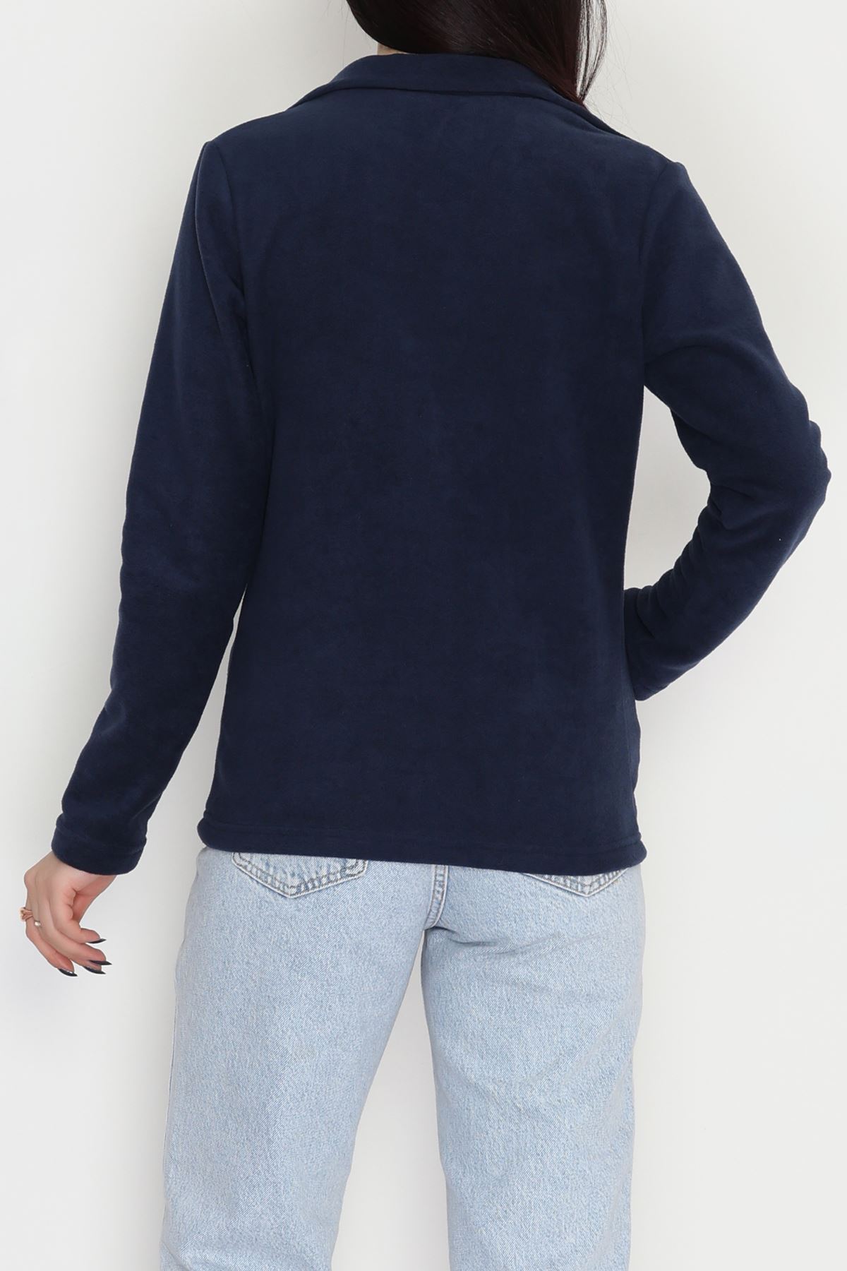 Unisex Polar Ceket Lacivert - 51002.053.