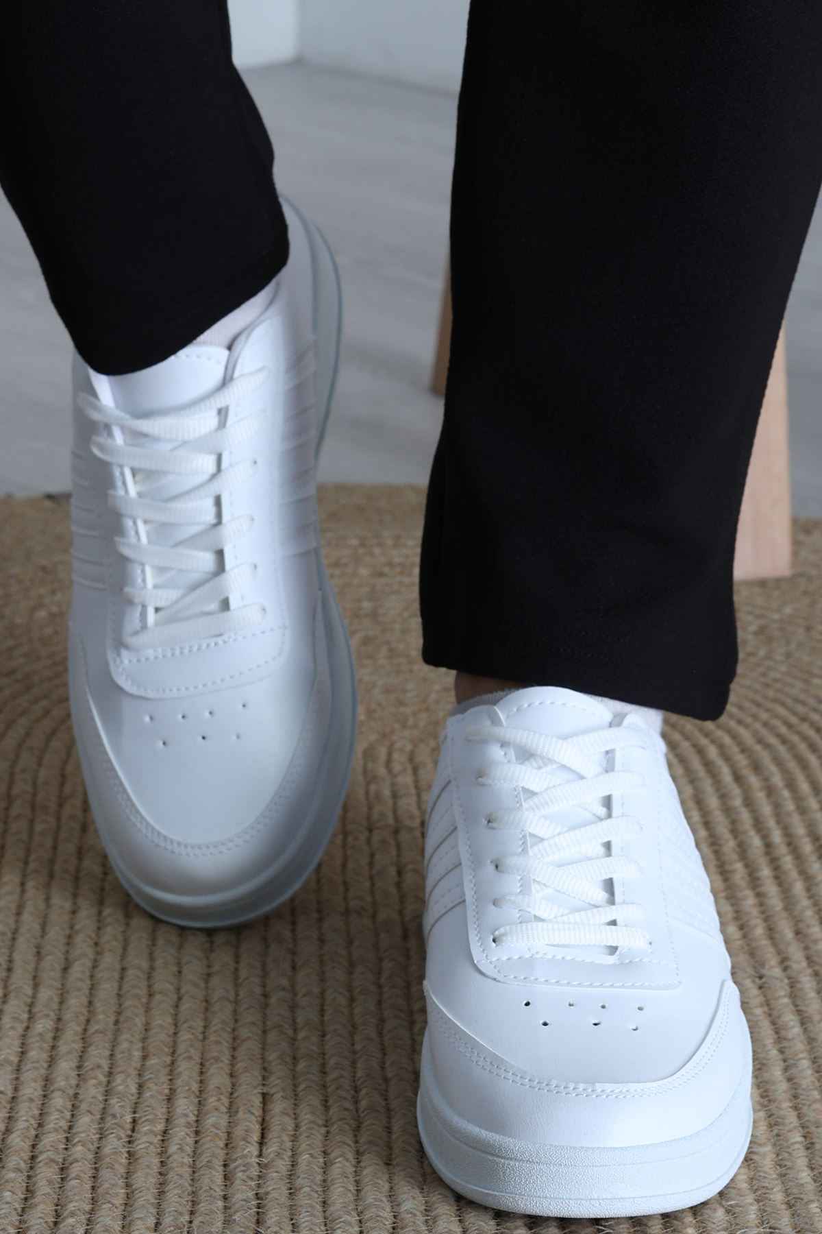 Erkek Spor Ayakkabı Beyaz - 31476.264.