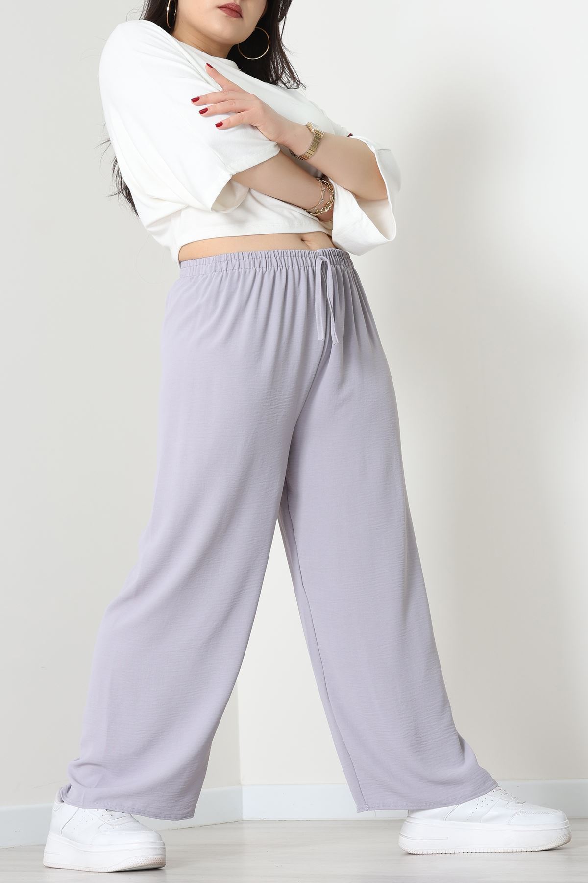 Büyük Beden Ayrobin Alt Gri - 52126.1567.