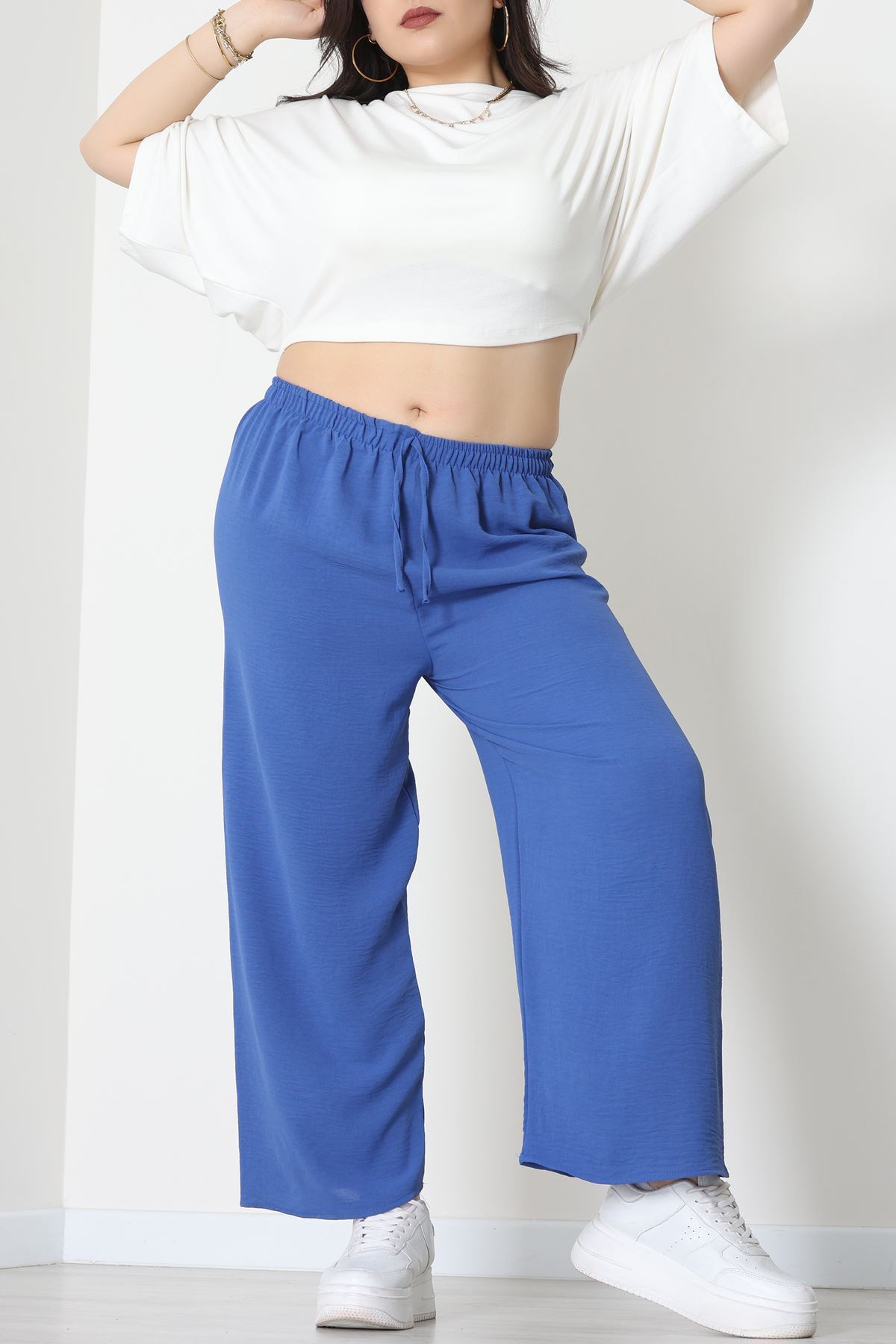 Büyük Beden Ayrobin Alt İndigo - 52126.1567.