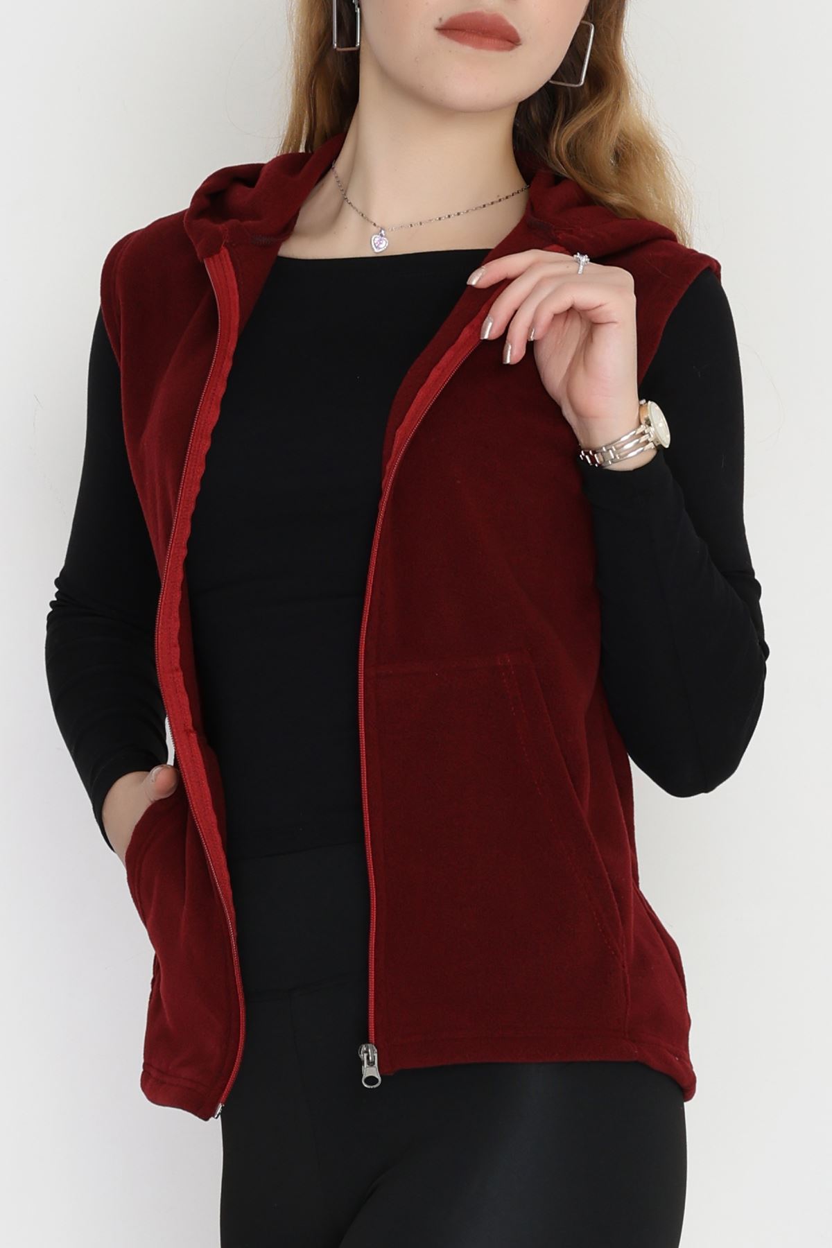Polar Yelek Bordo - 52033.053.