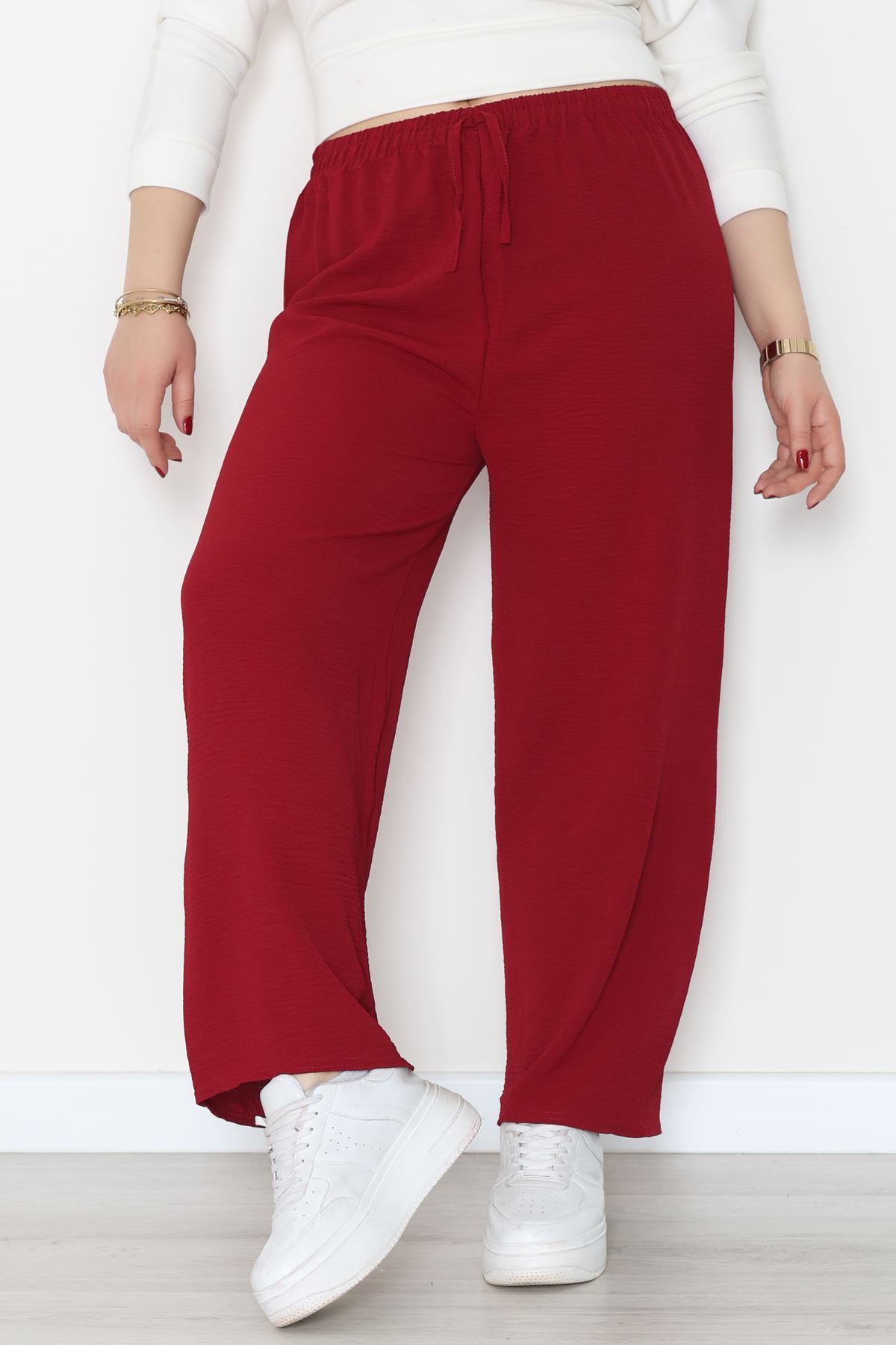 Büyük Beden Ayrobin Alt Bordo - 52126.1567.