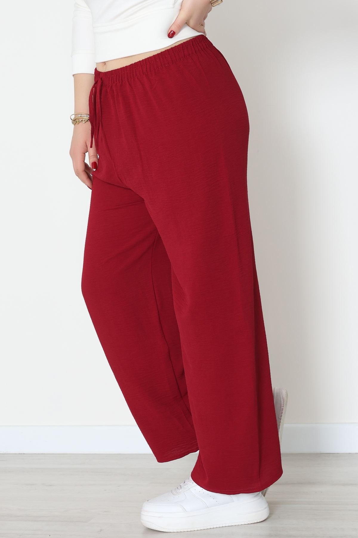 Büyük Beden Ayrobin Alt Bordo - 52126.1567.