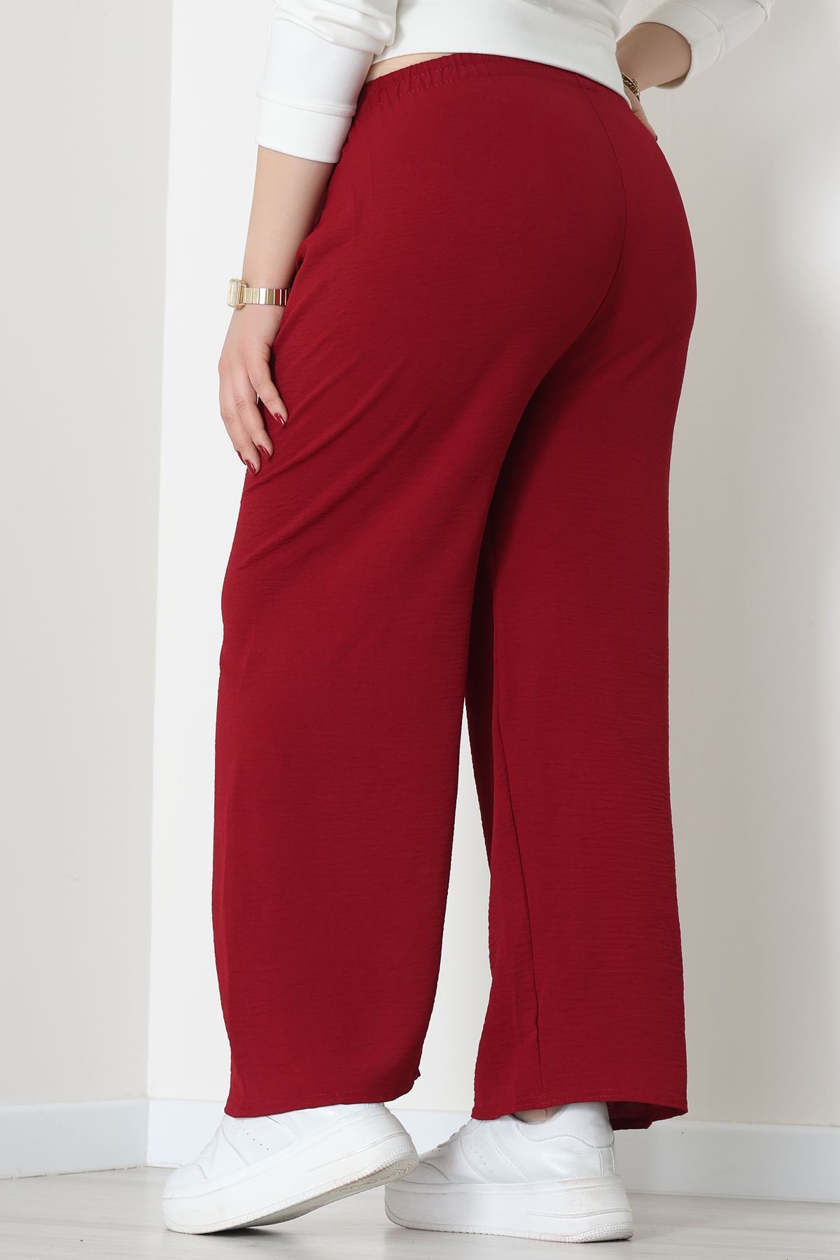 Büyük Beden Ayrobin Alt Bordo - 52126.1567.