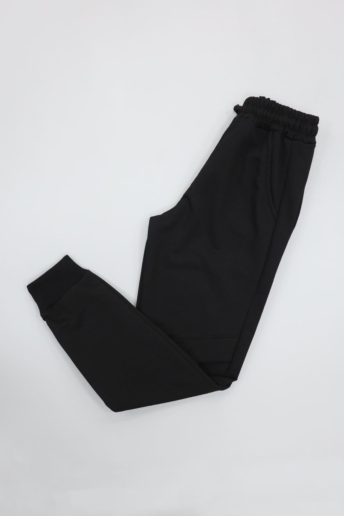 8-16 Yaş 2 İplik Eşofman Altı Siyah - 55038.2066.