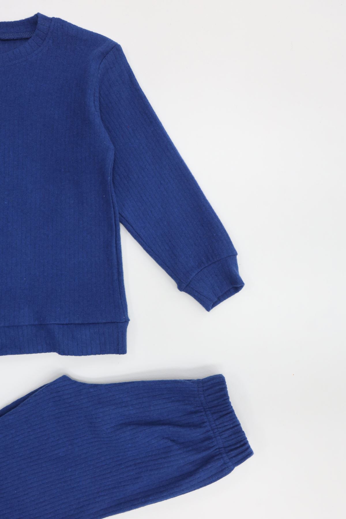 5-12 Yaş İnterlok Fitilli Takım Lacivert - 52183.1567.