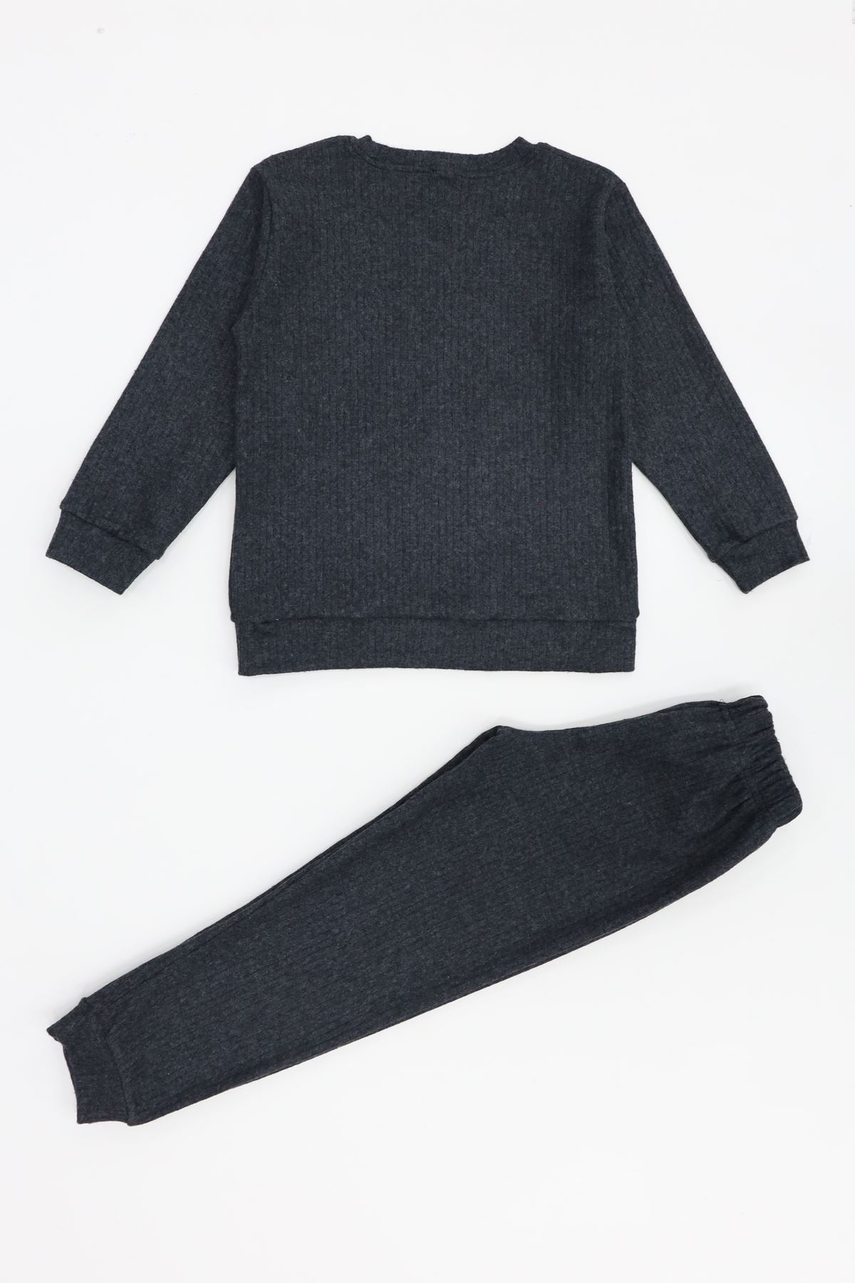 5-12 Yaş İnterlok Fitilli Takım Antrasit - 52183.1567.