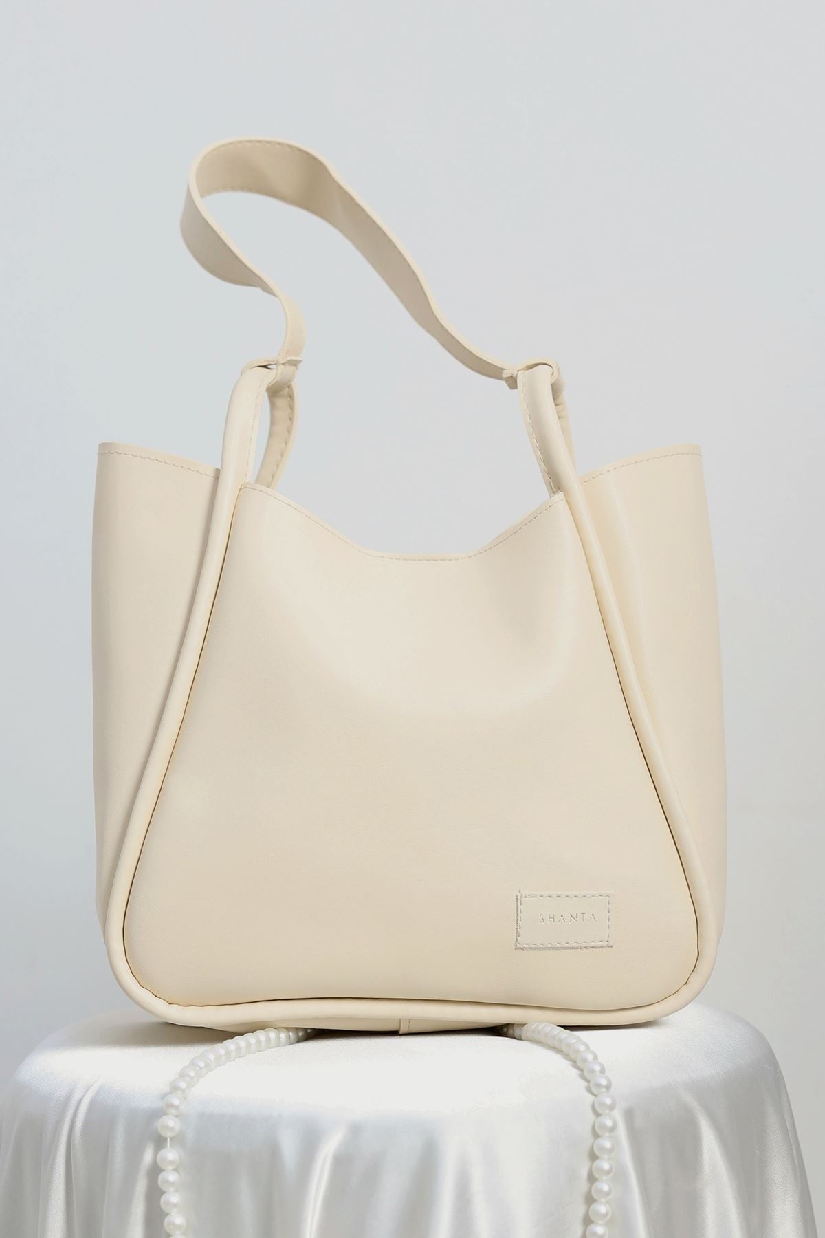 Kol Çantası Krem - 31225.2063.