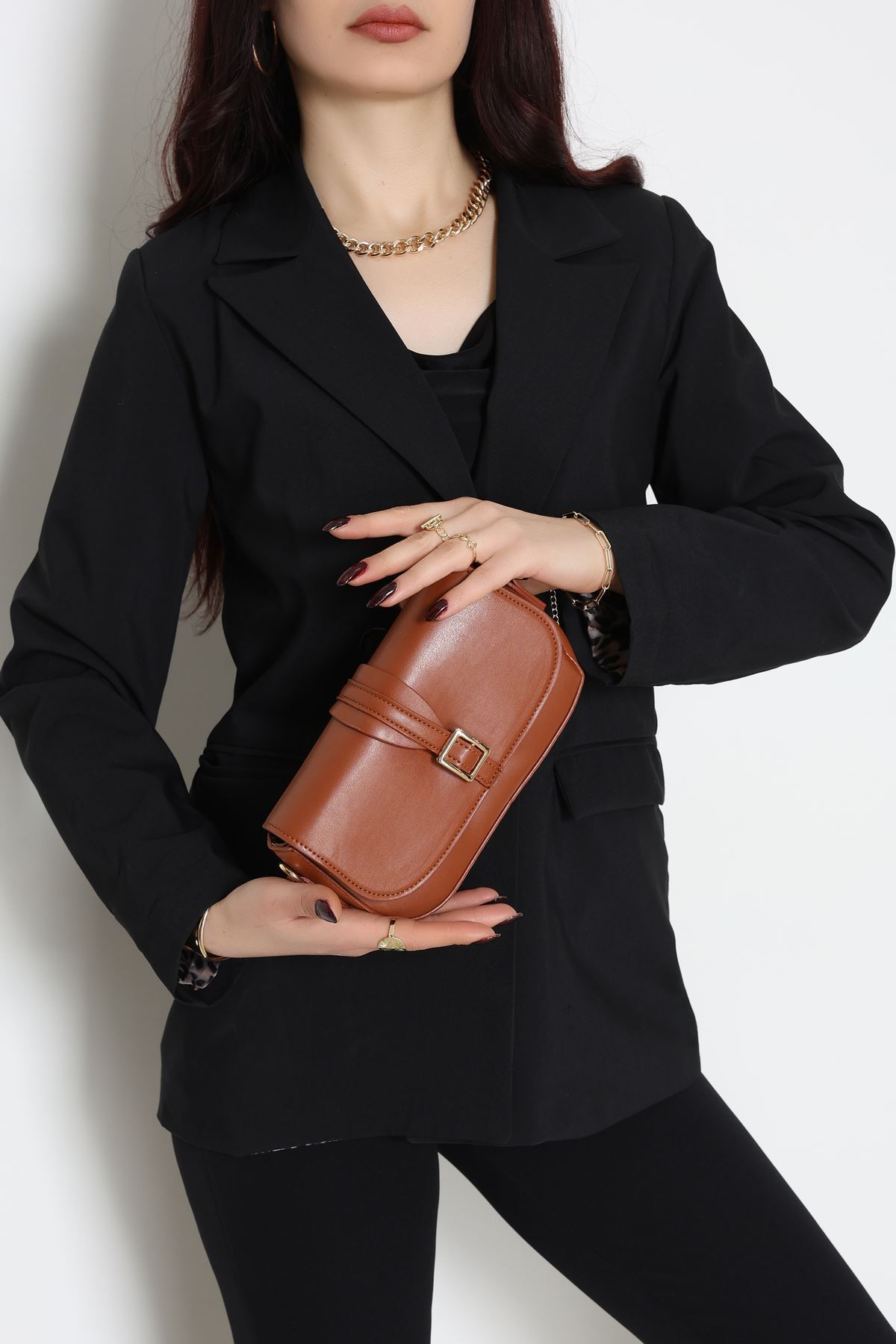 Omuz Çanta Taba - 3012.1853.