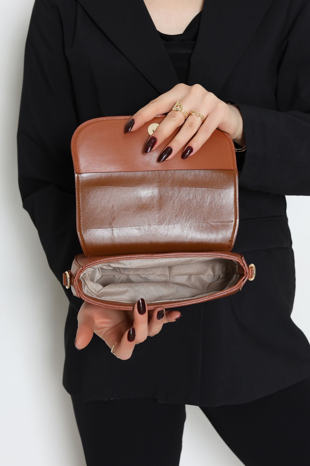 Omuz Çanta Taba - 3012.1853.