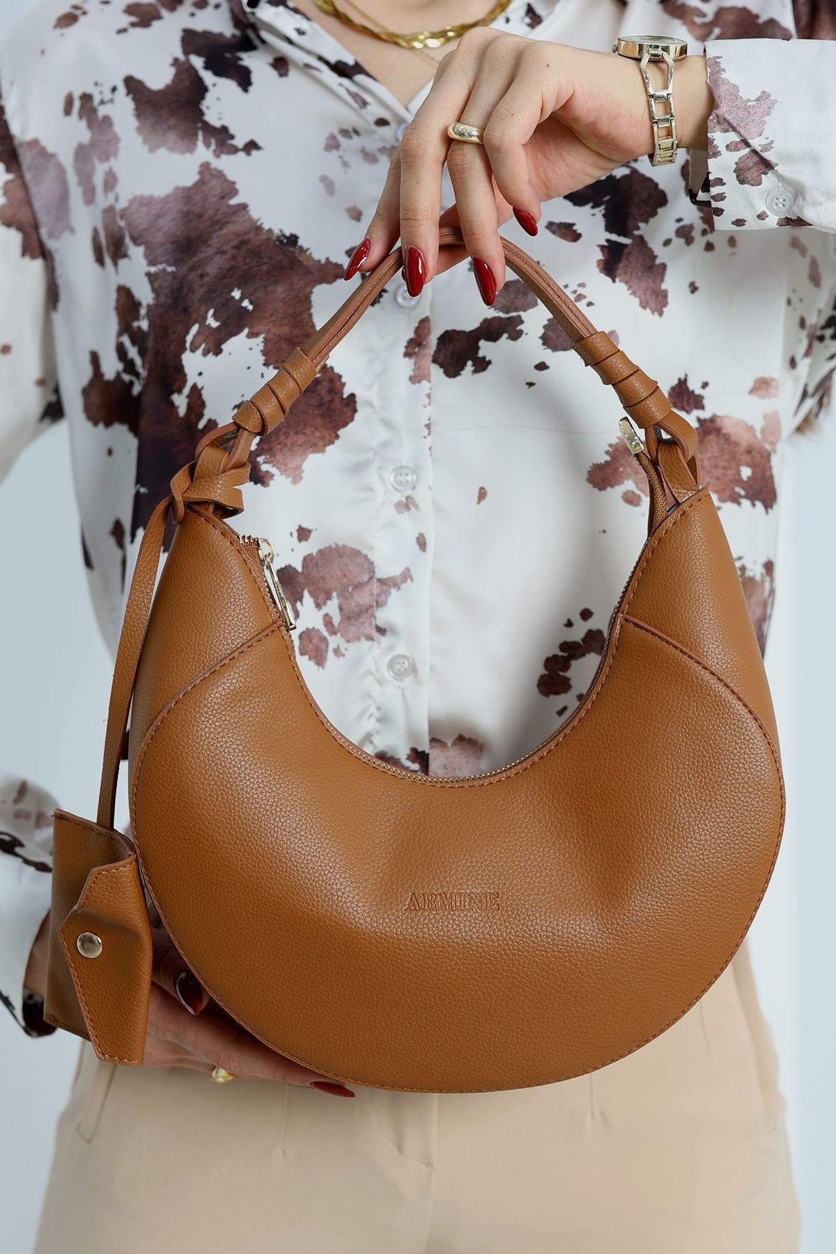 Original Armine Kol Çantası Taba - 402.1853.