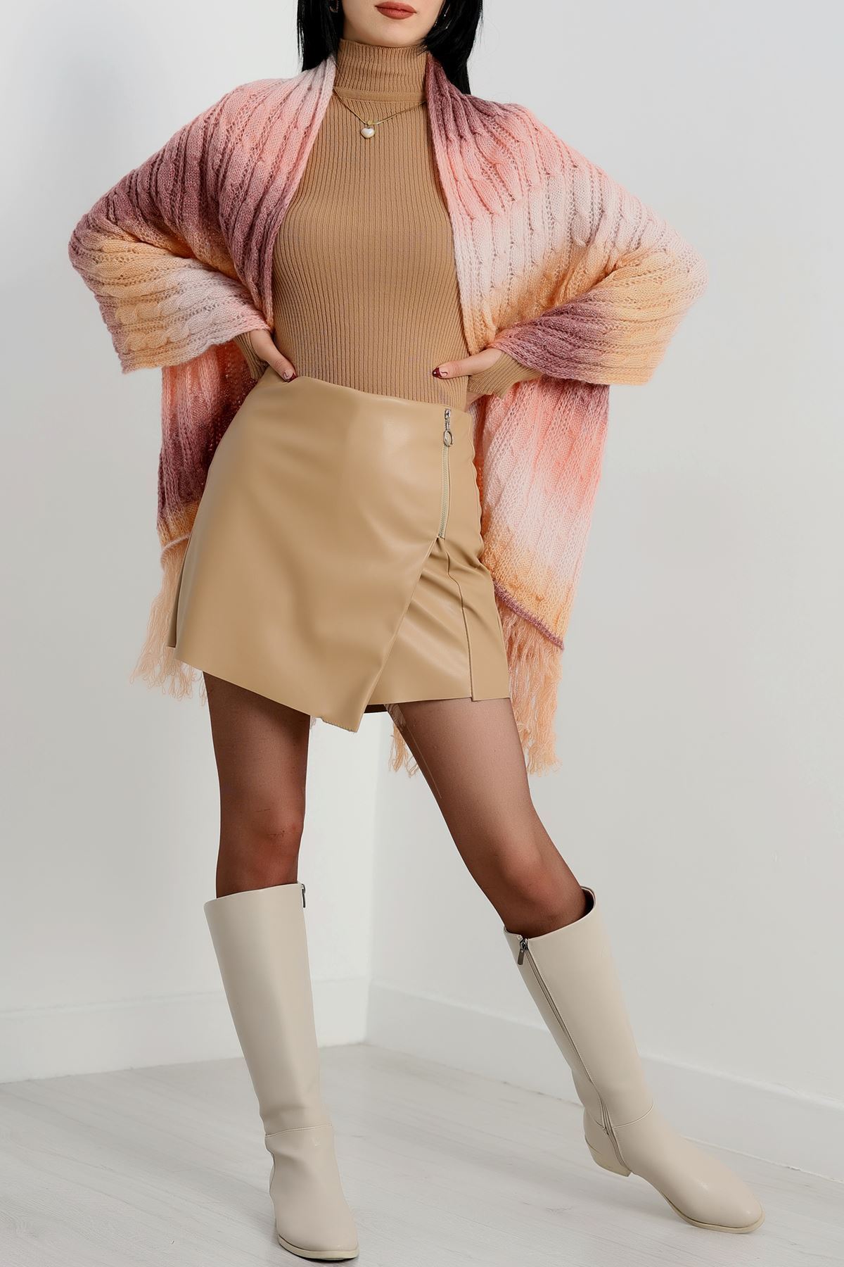 Akrilik Şal Pembe - 70468.1736.