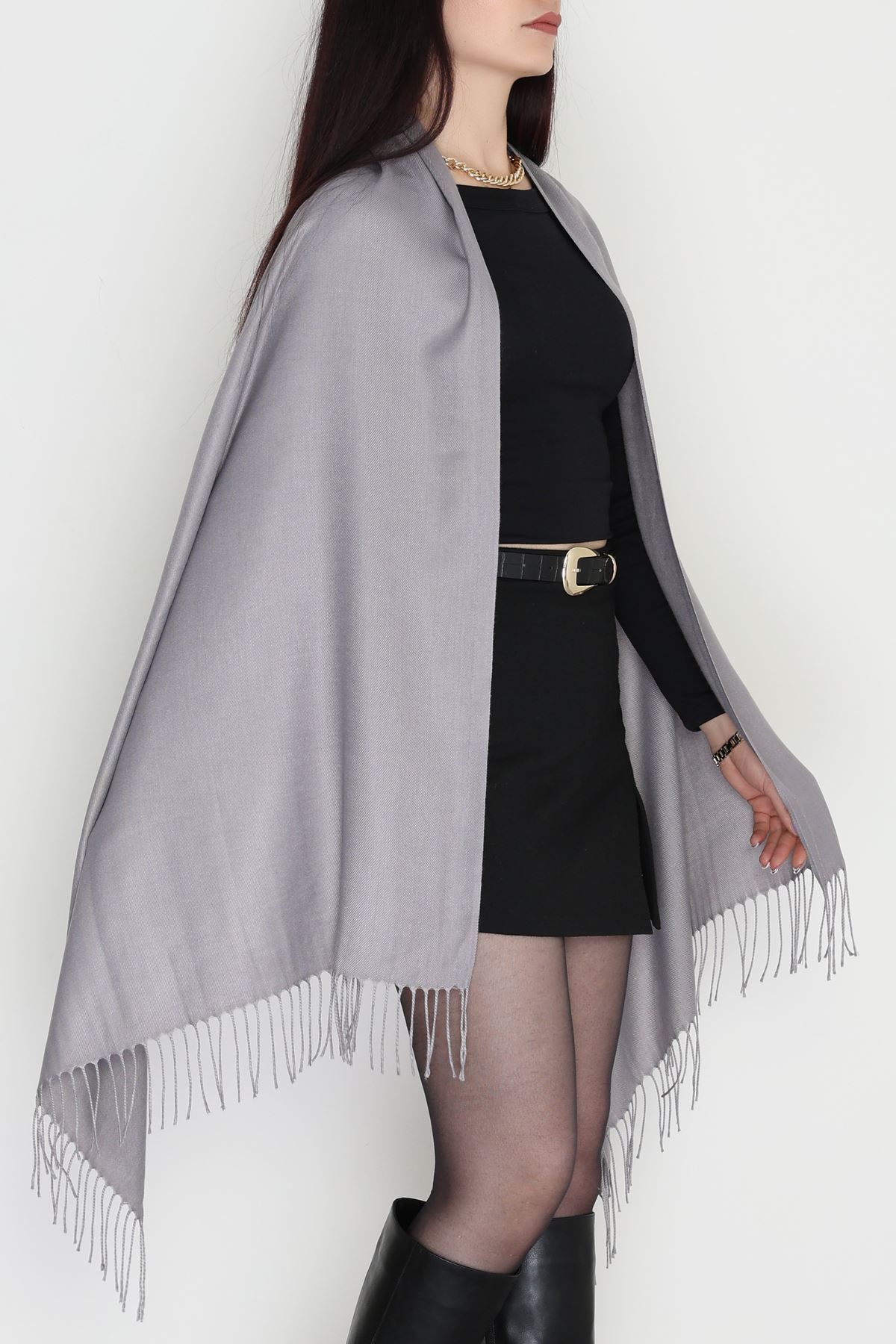 Paşmina Şal Gri - 70866.1736.