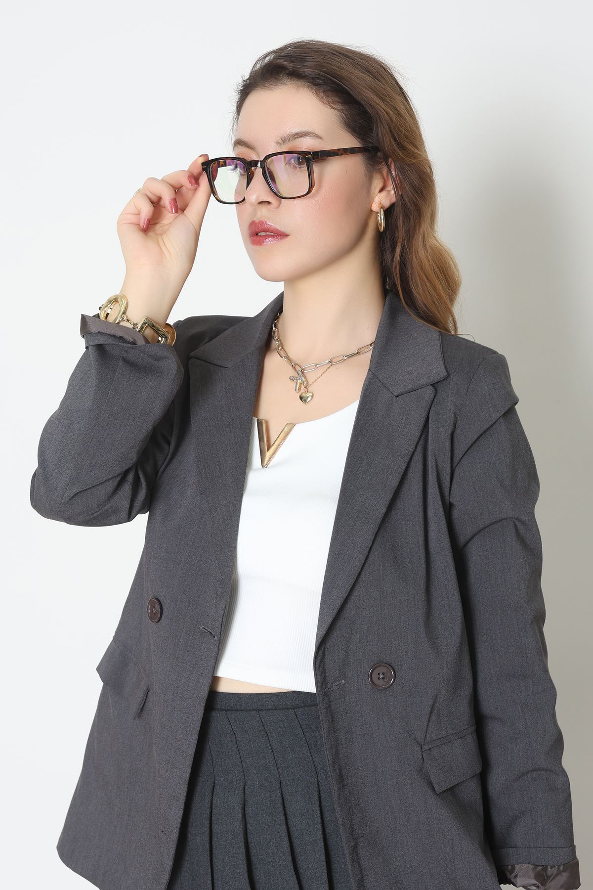 Mavi Işık Korumalı Ekran Gözlüğü Kahveleo - 21111.1724.