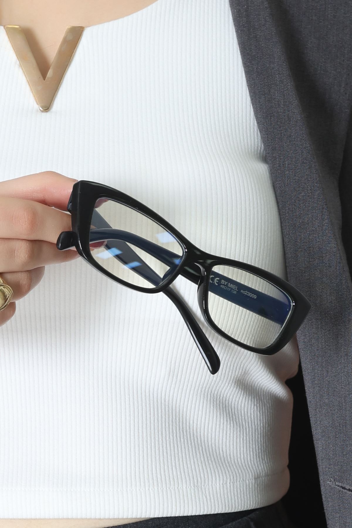 Mavi Işık Korumalı Ekran Gözlüğü Siyah2 - 23014.1724.