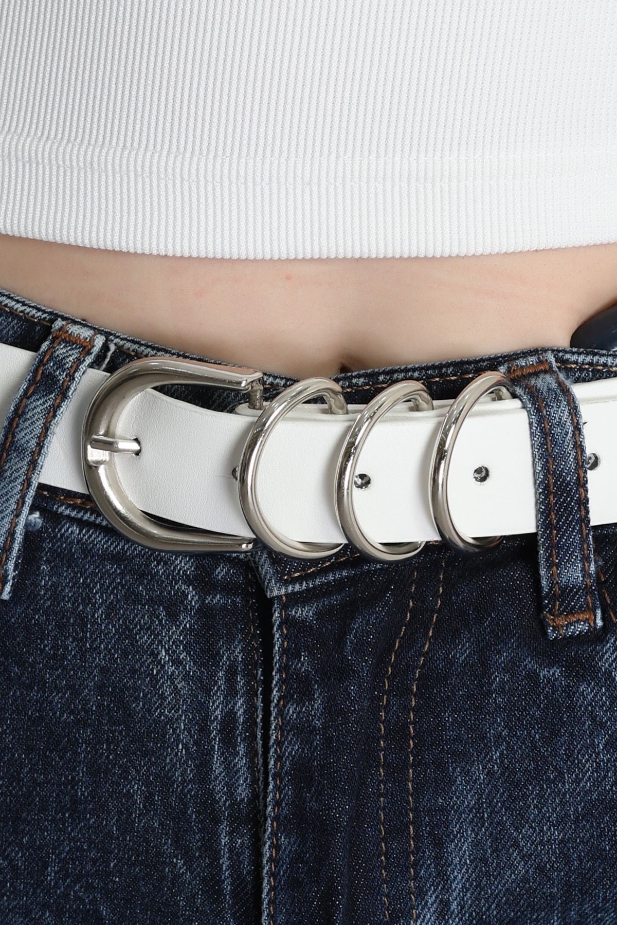 Aksesuar Kemer Beyaz - 16632.1140.