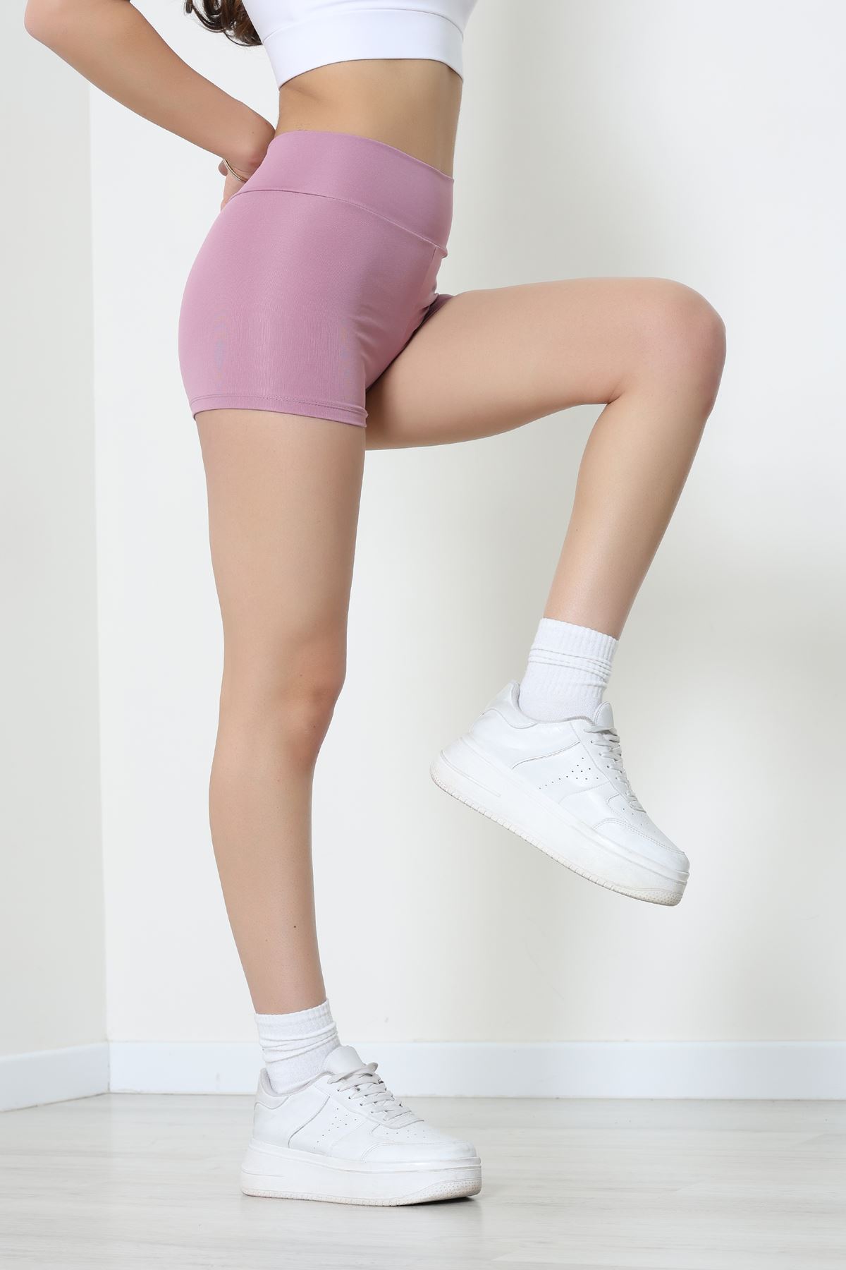 Scuba Mini Şort Gül - 4045.125.