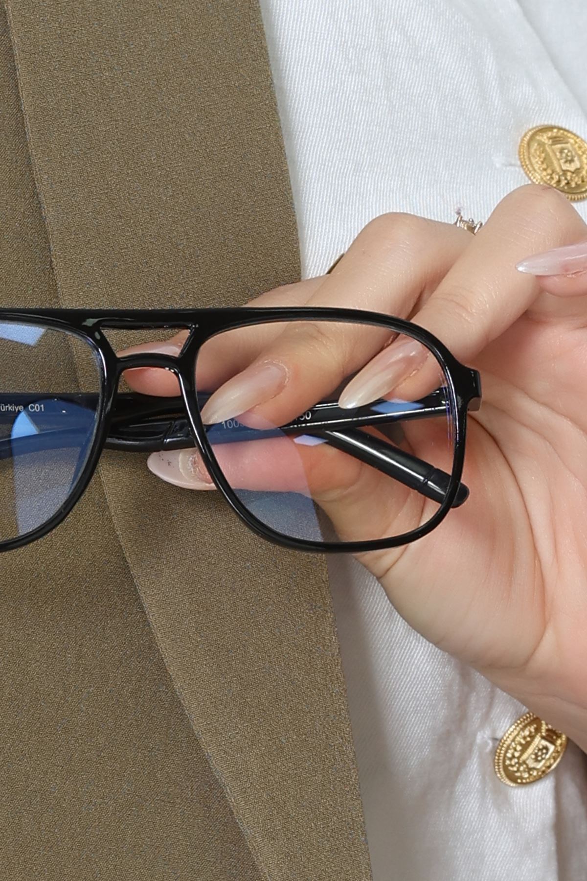 Mavi Işık Korumalı Ekran Gözlüğü Siyah2 - 20005.1724.