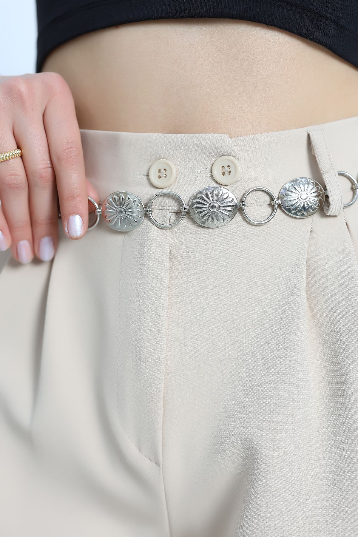 Aksesuar Kemer  Gümüş - 60306.1140.