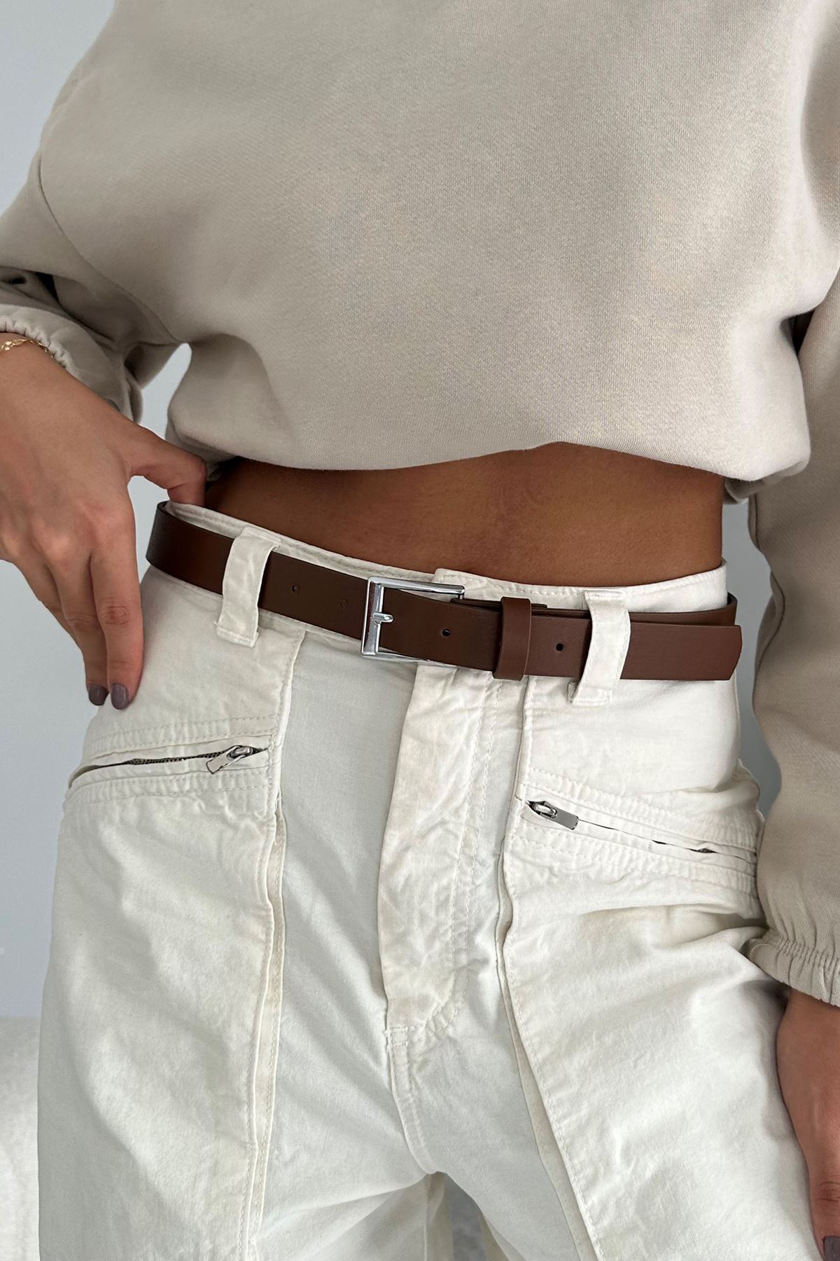 Aksesuar Kemer Kahve - 15018.1140.