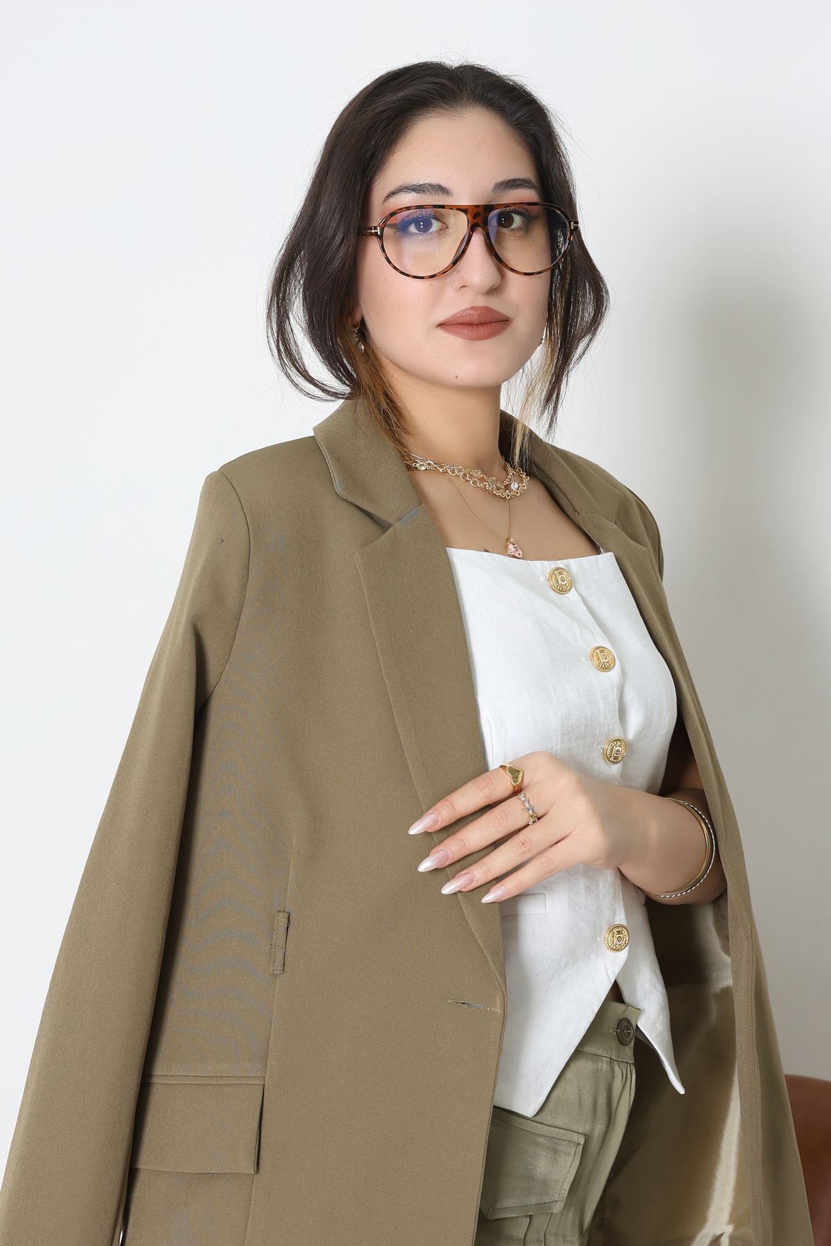 Mavi Işık Korumalı Ekran Gözlüğü Kahveleo - 20005.1724.