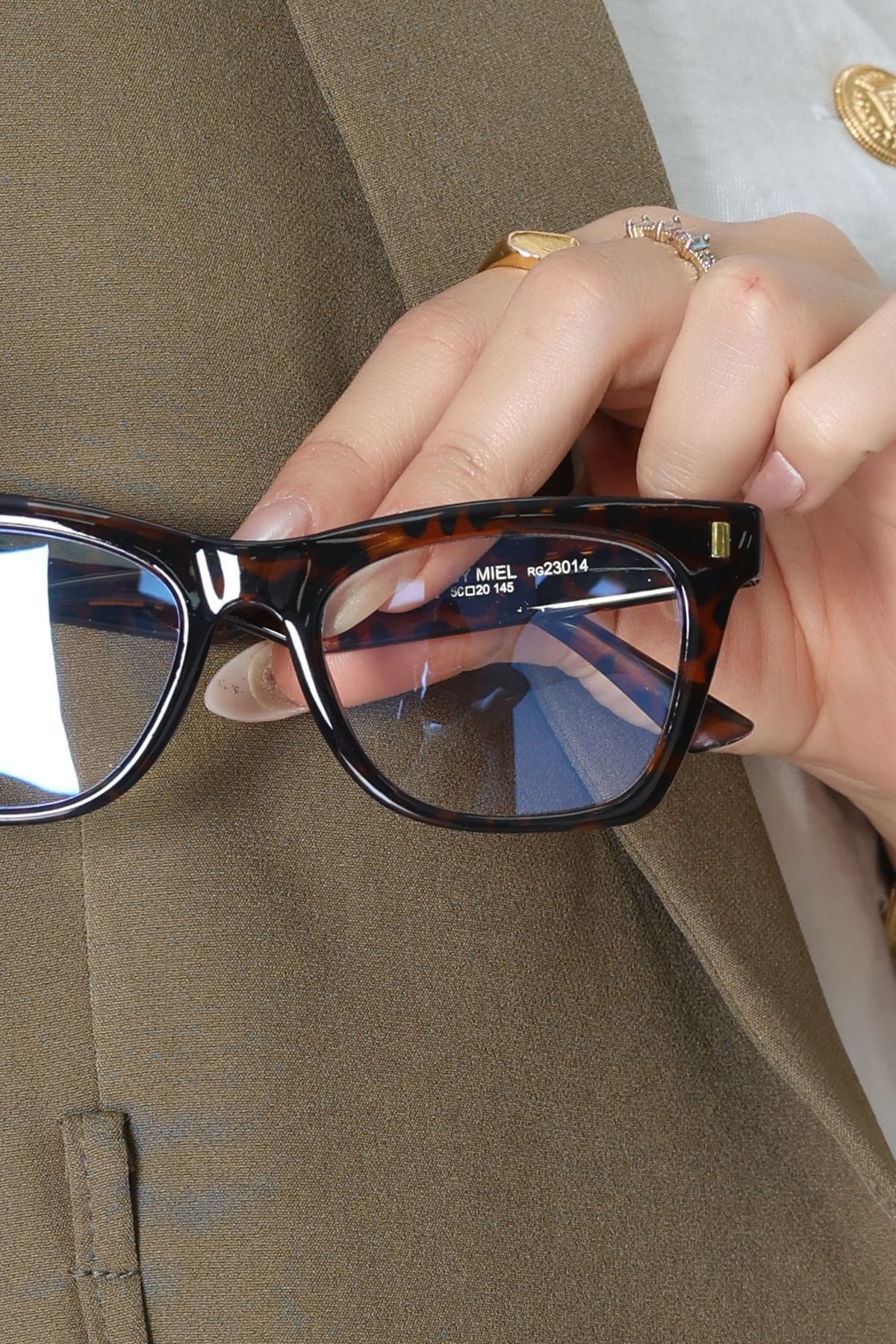 Mavi Işık Korumalı Ekran Gözlüğü Leokahve - 23014.1724.