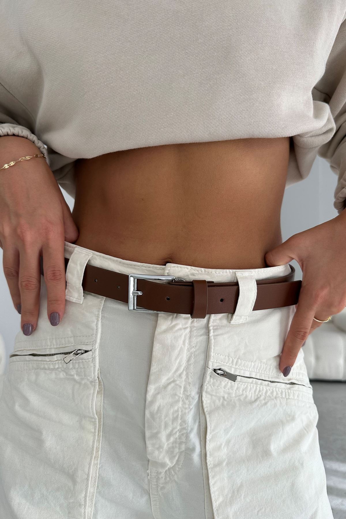 Aksesuar Kemer Kahve - 15018.1140.