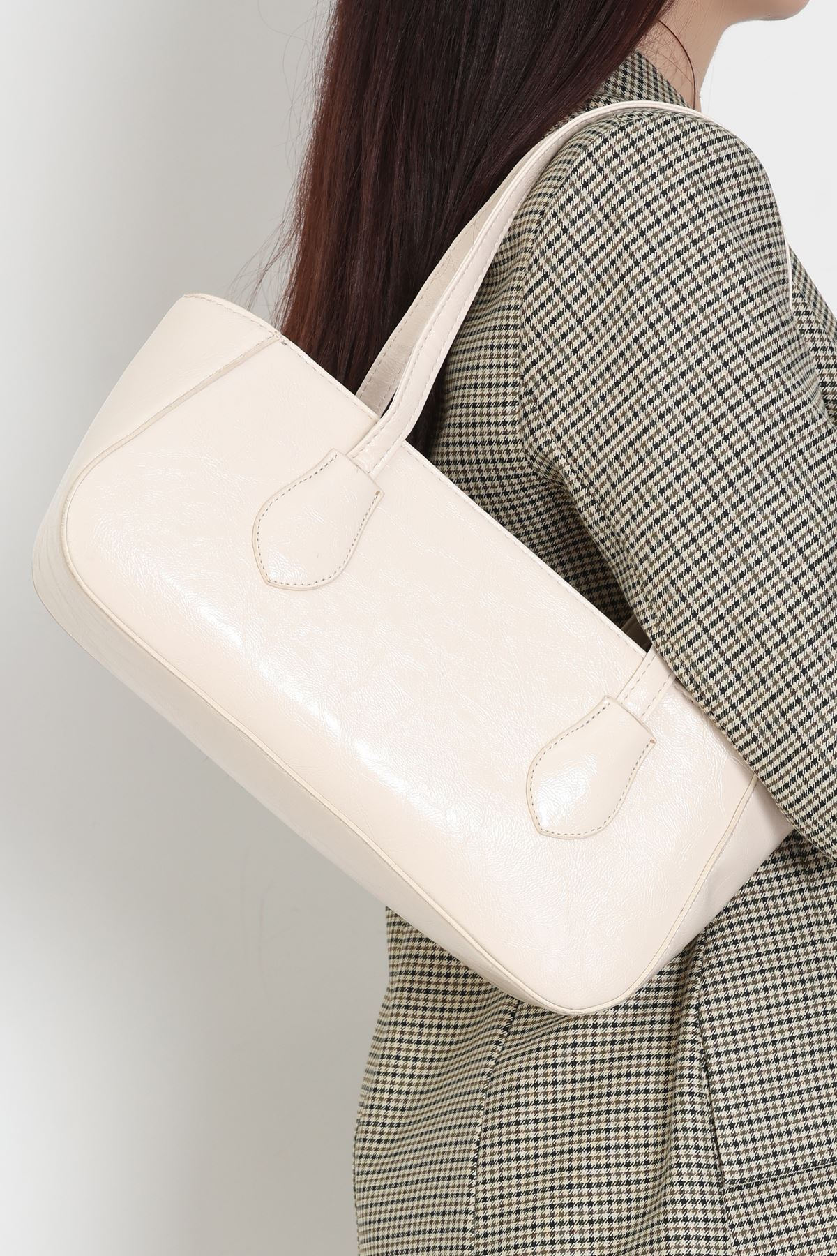 Kol Çanta Krem - 3032.1853.