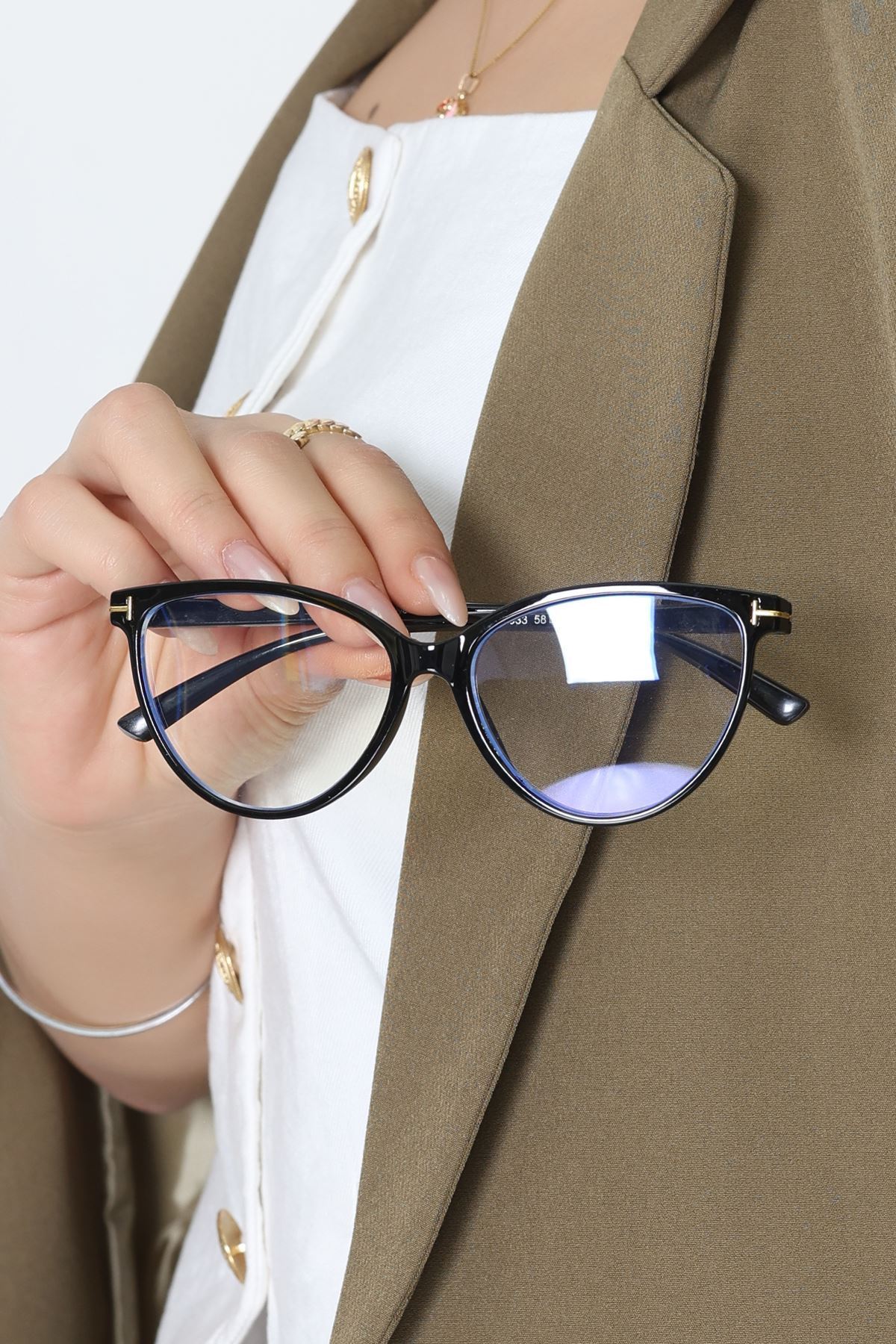 Mavi Işık Korumalı Ekran Gözlüğü Siyah - 23001.1724.