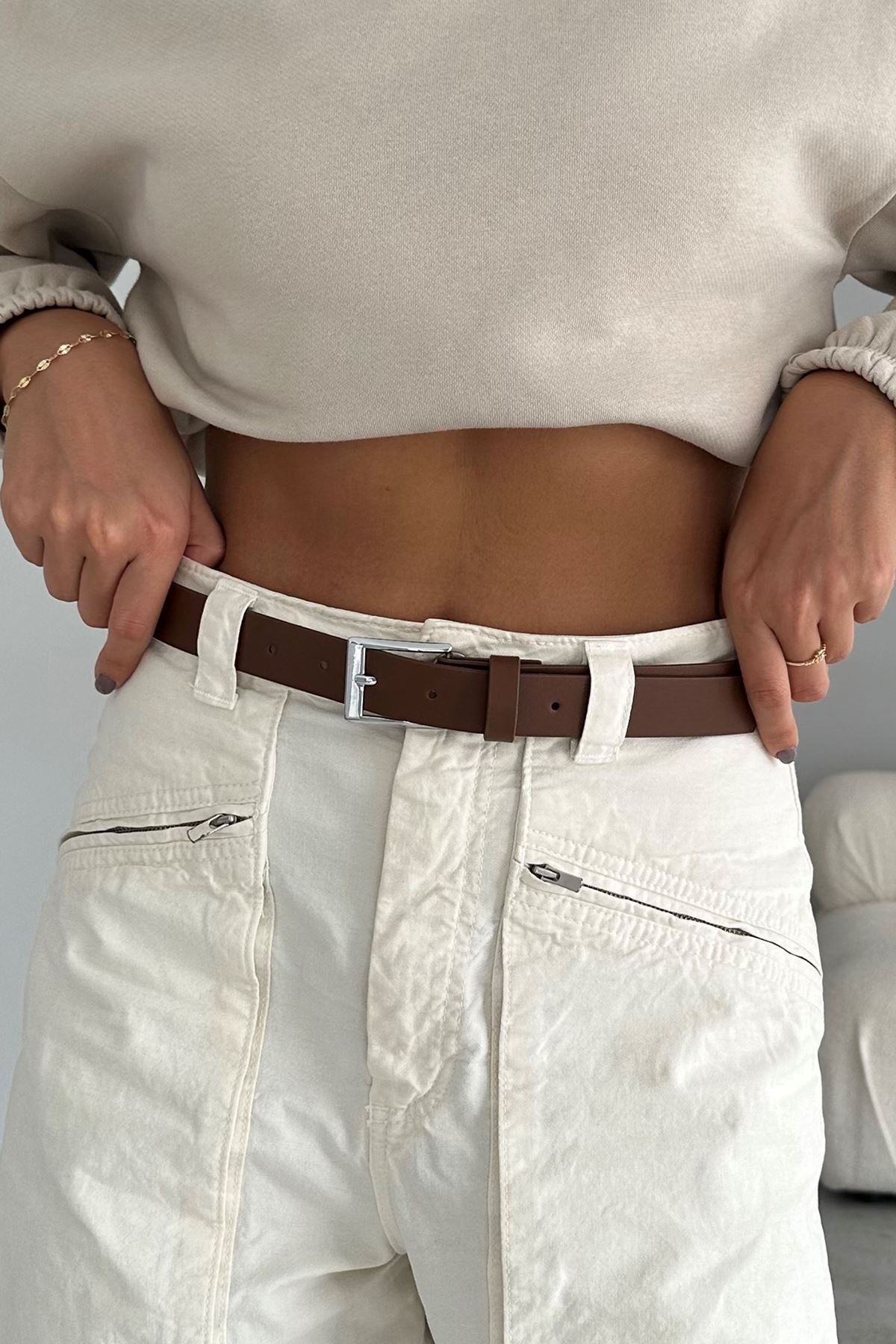 Aksesuar Kemer Kahve - 15018.1140.